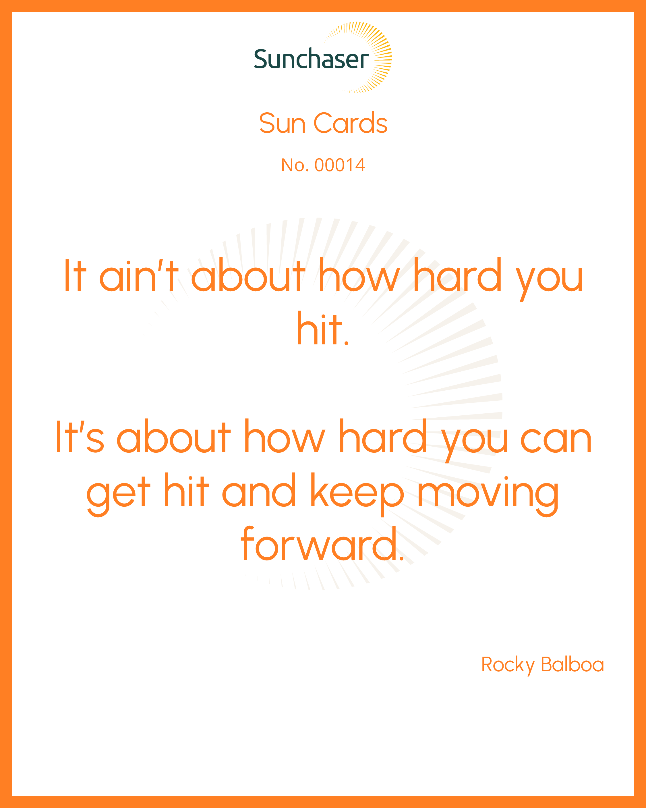 Sun Card #00014