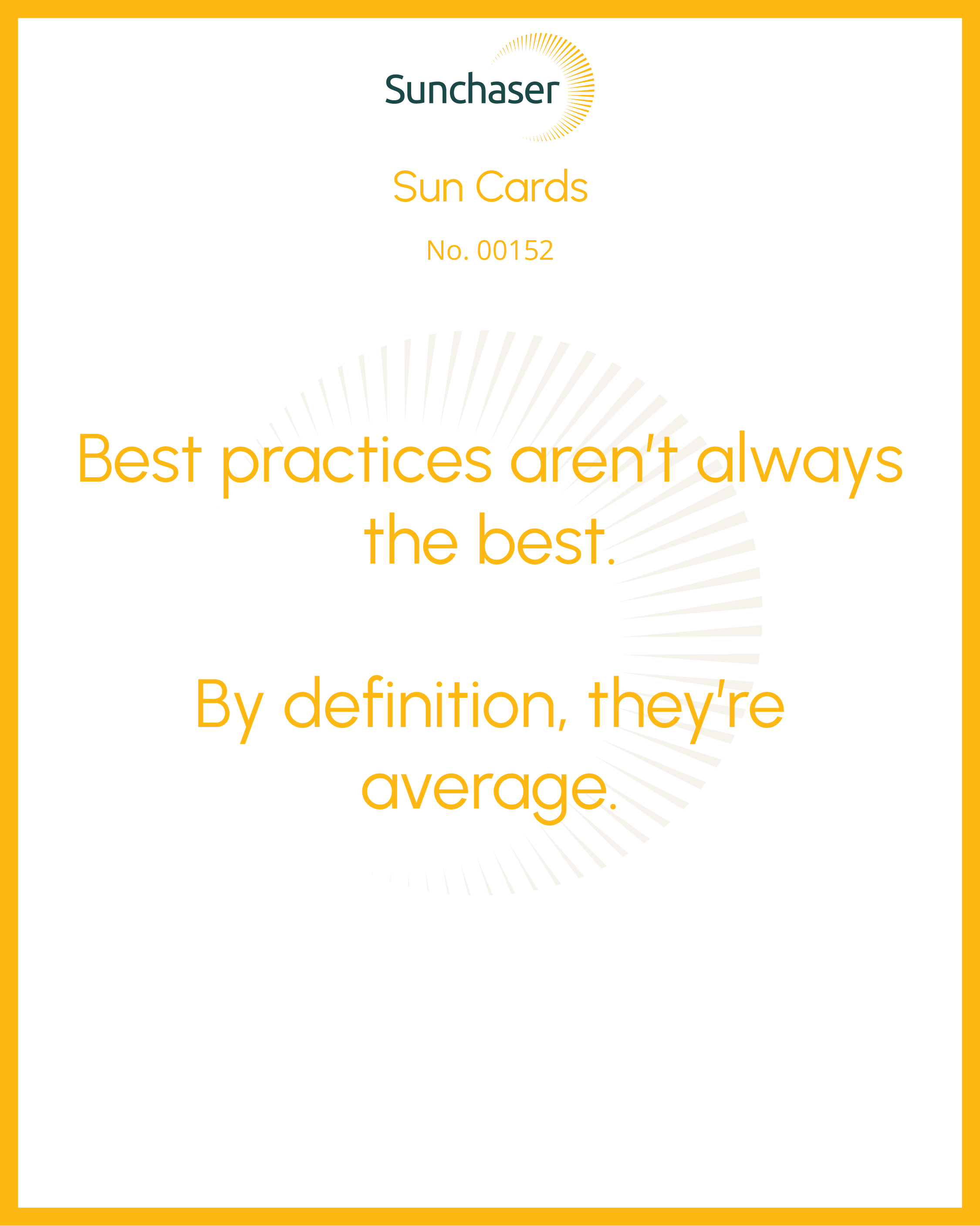 Sun Card #00152