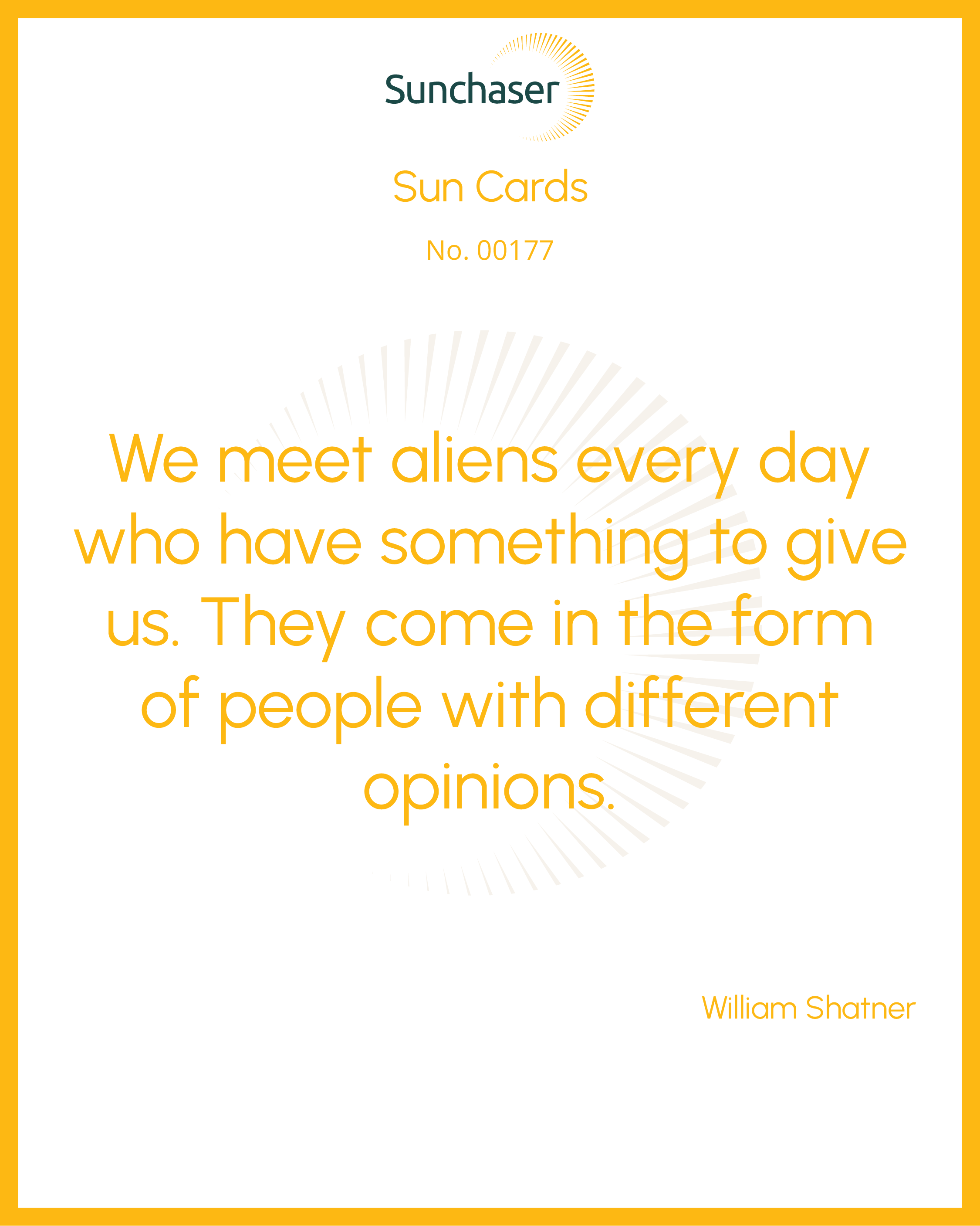 Sun Card #00177