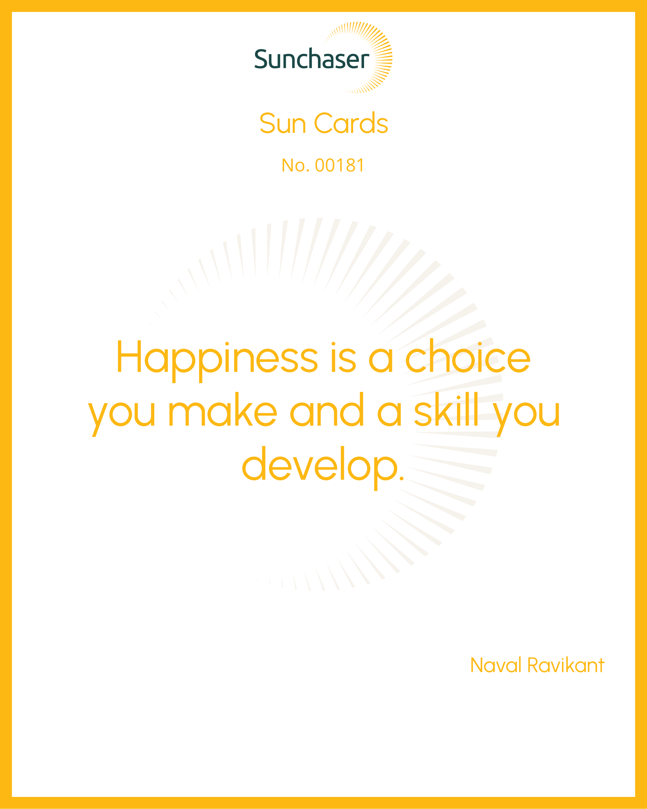 Sun Card #00181