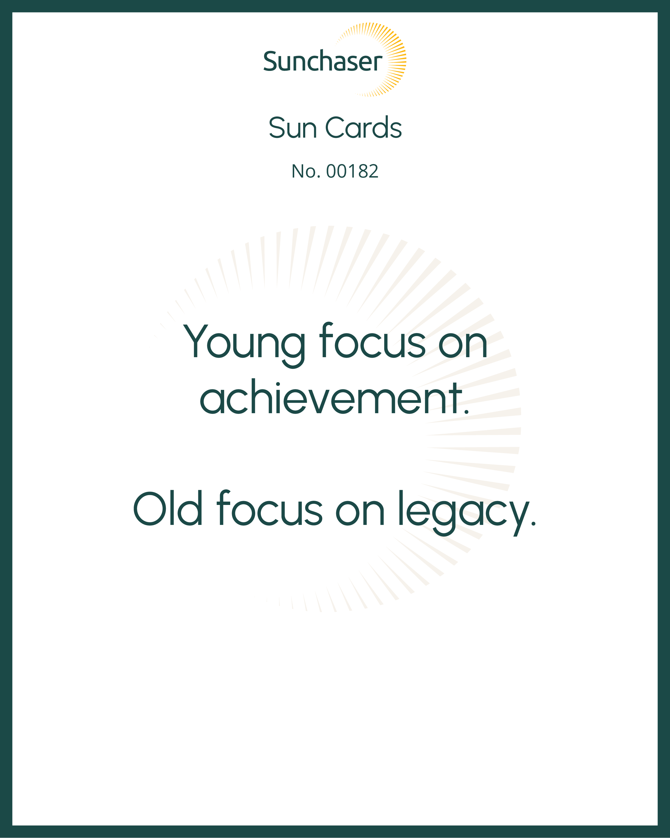 Sun Card #00182