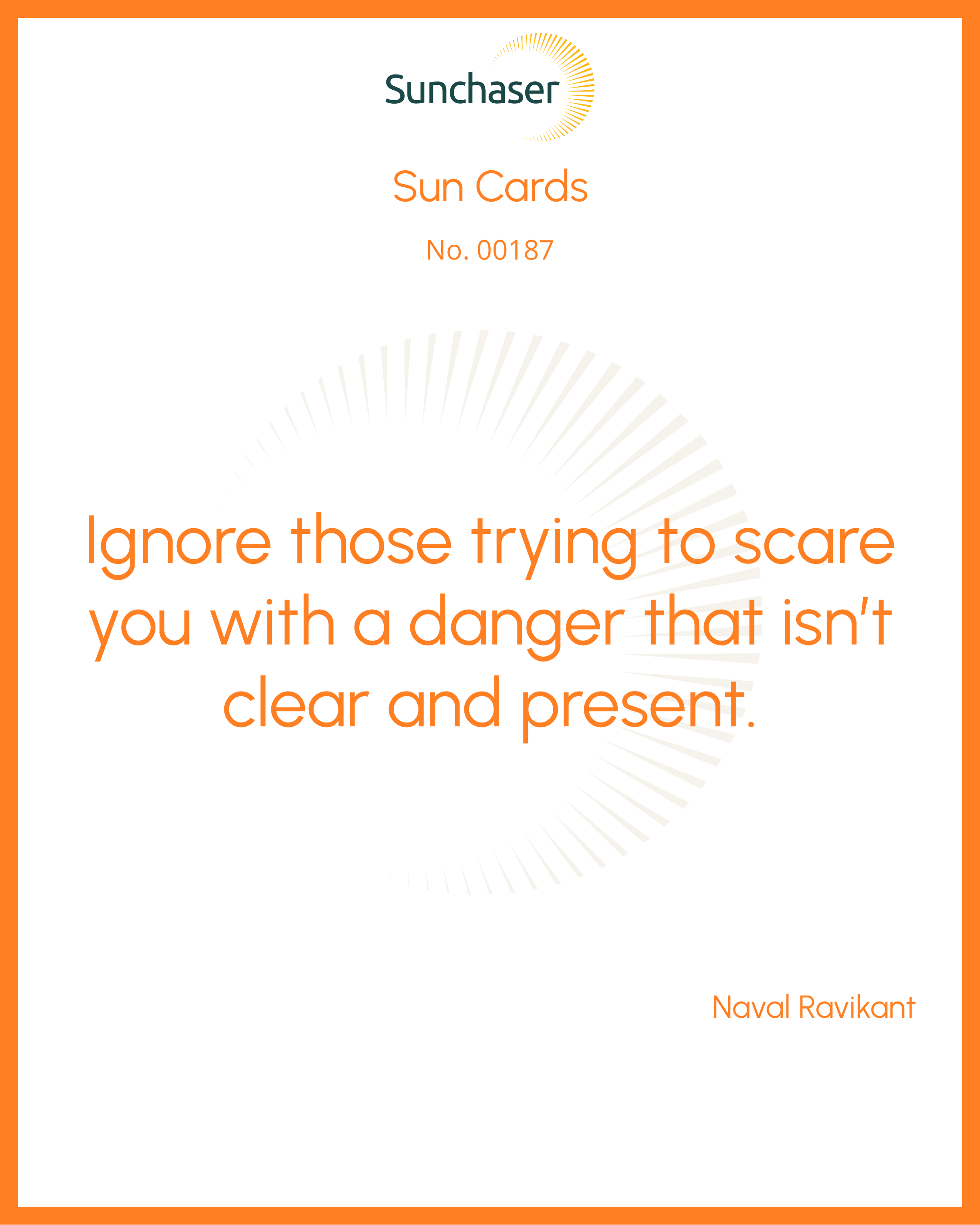 Sun Card #00187