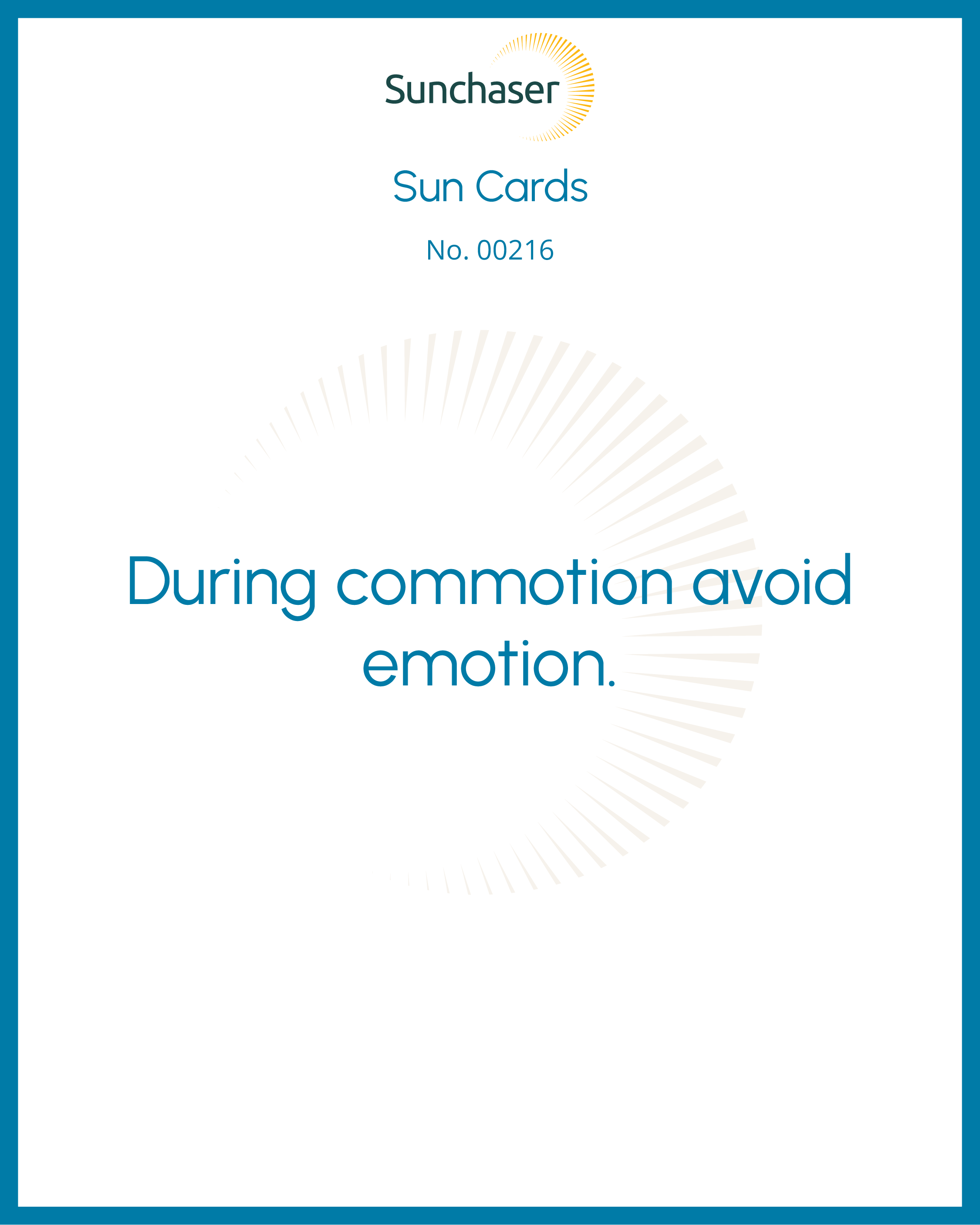 Sun Card #00216