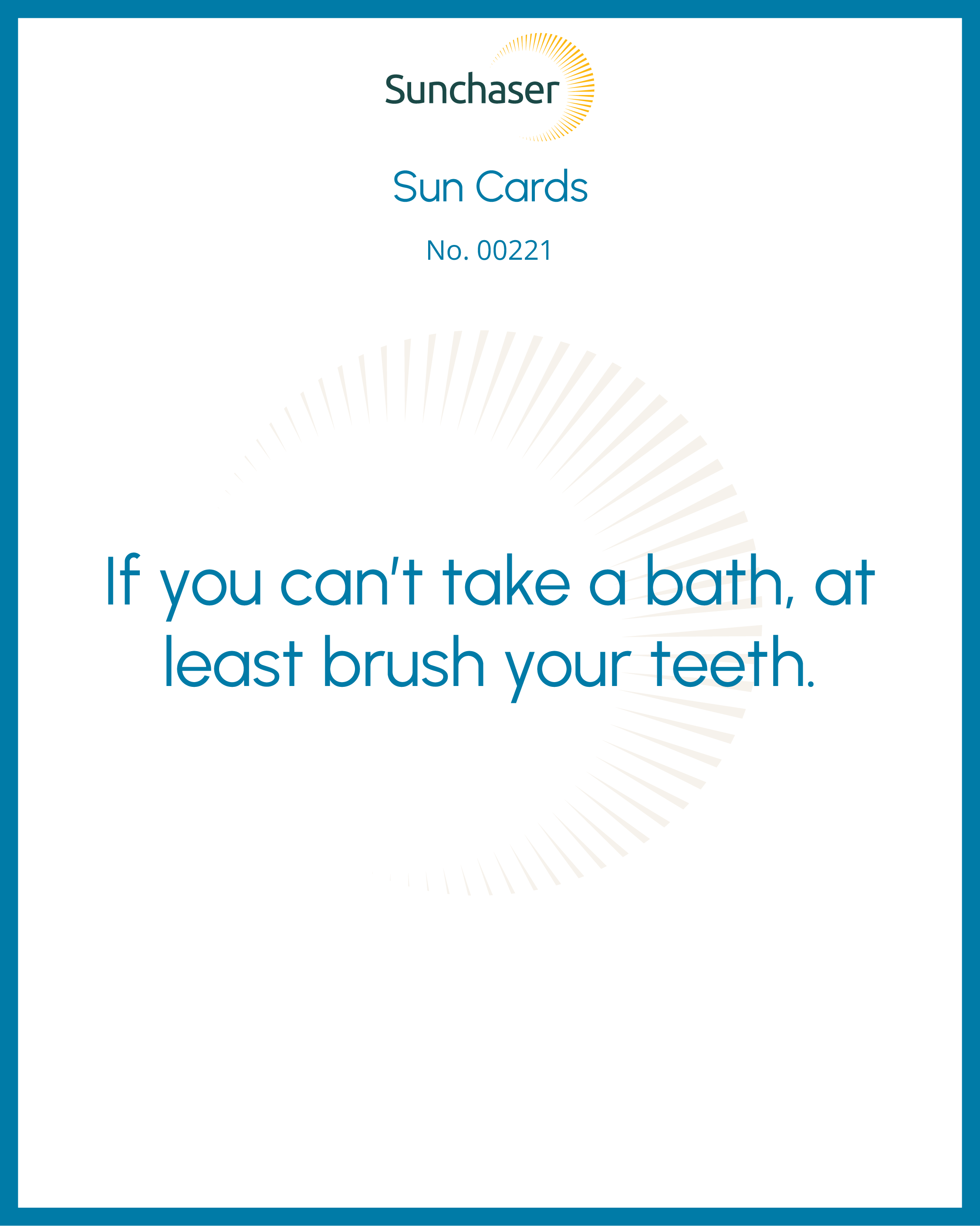Sun Card #00221