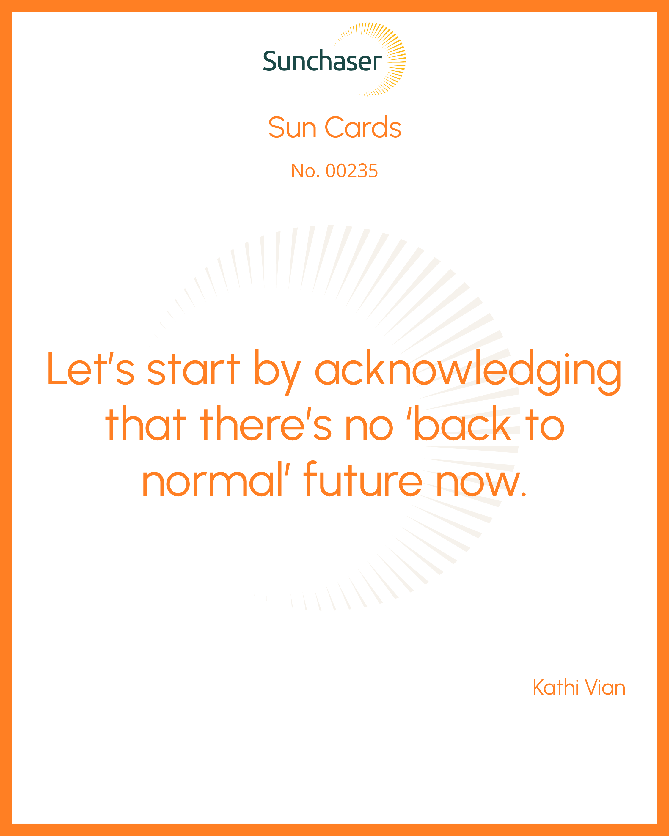 Sun Card #00235