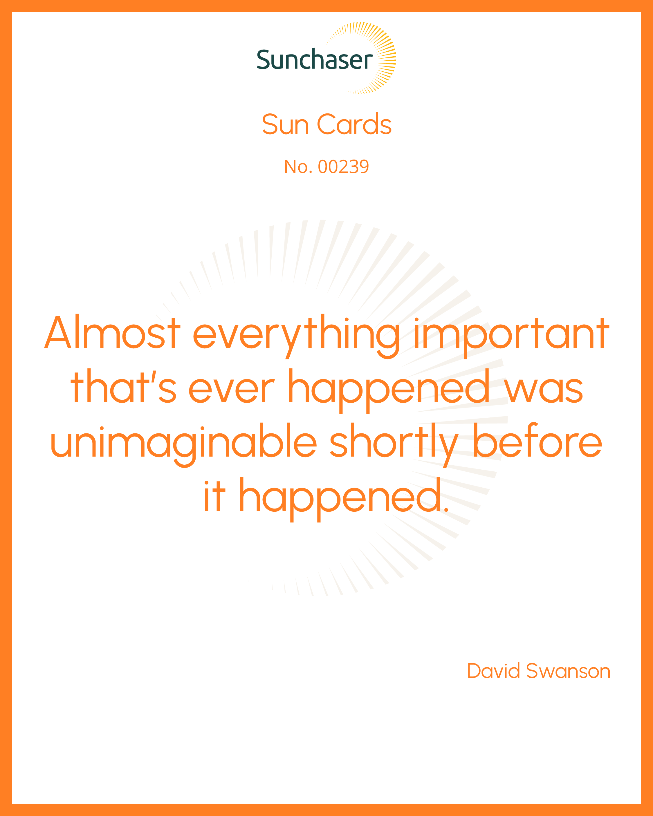 Sun Card #00239