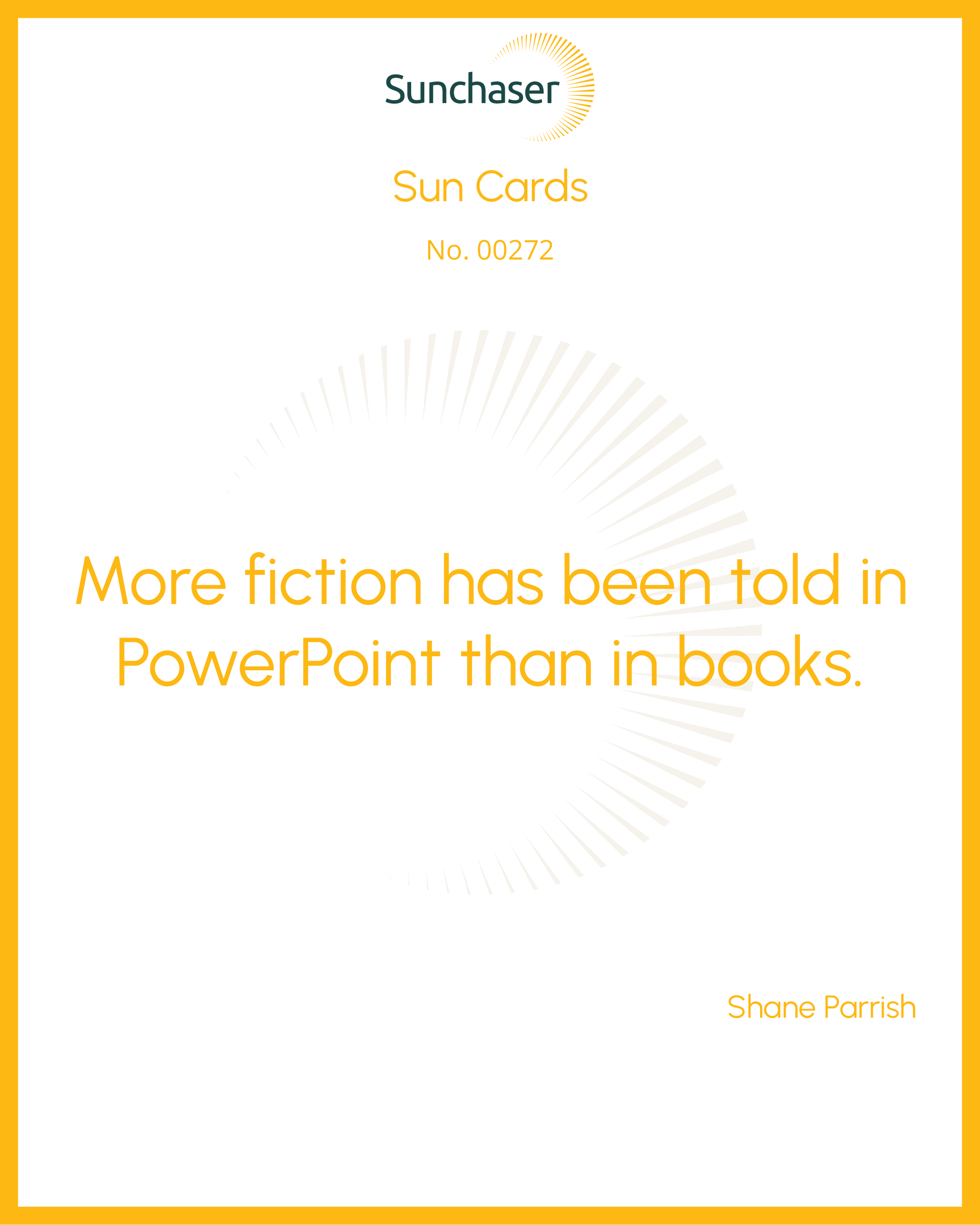 Sun Card #00272