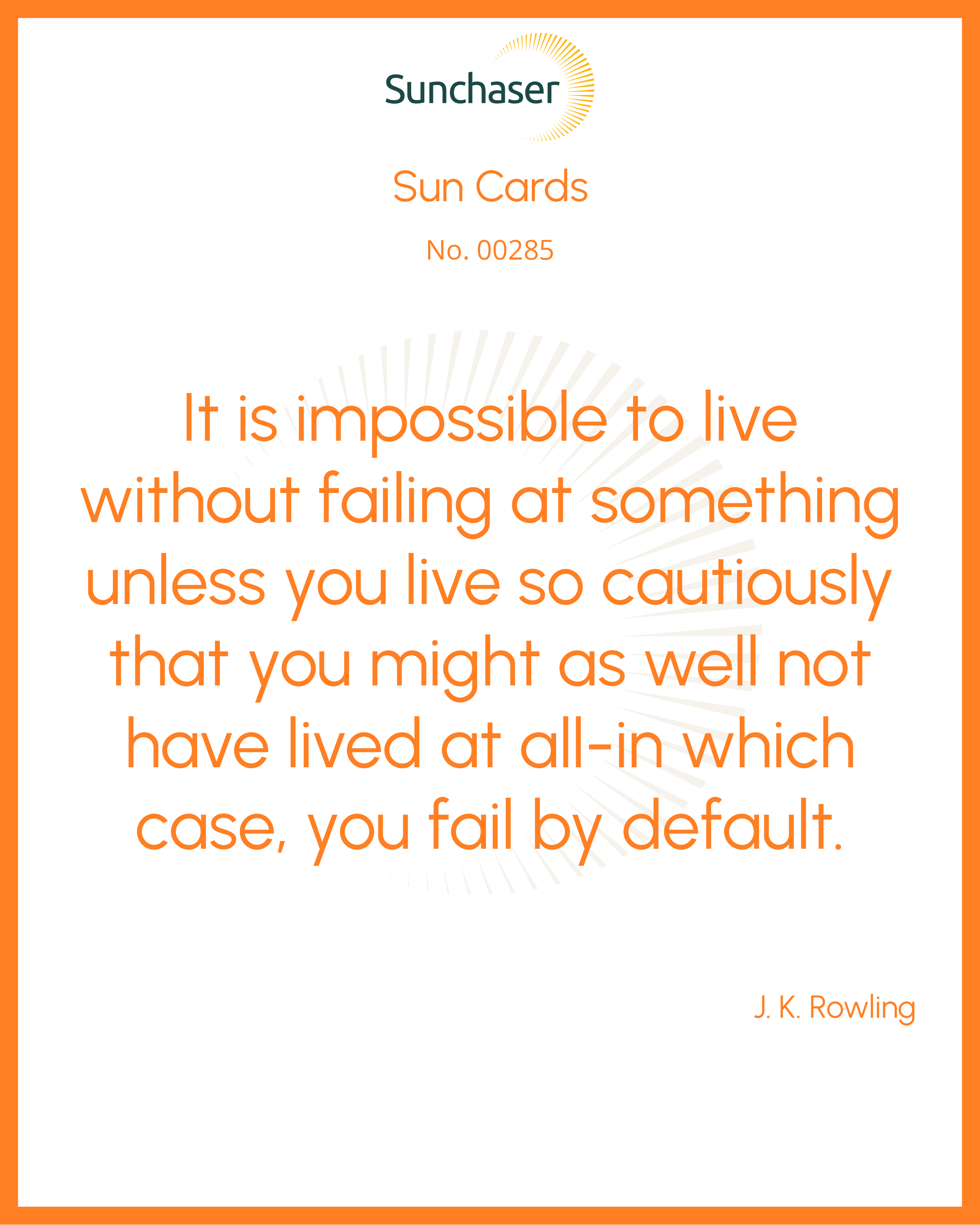 Sun Card #00285