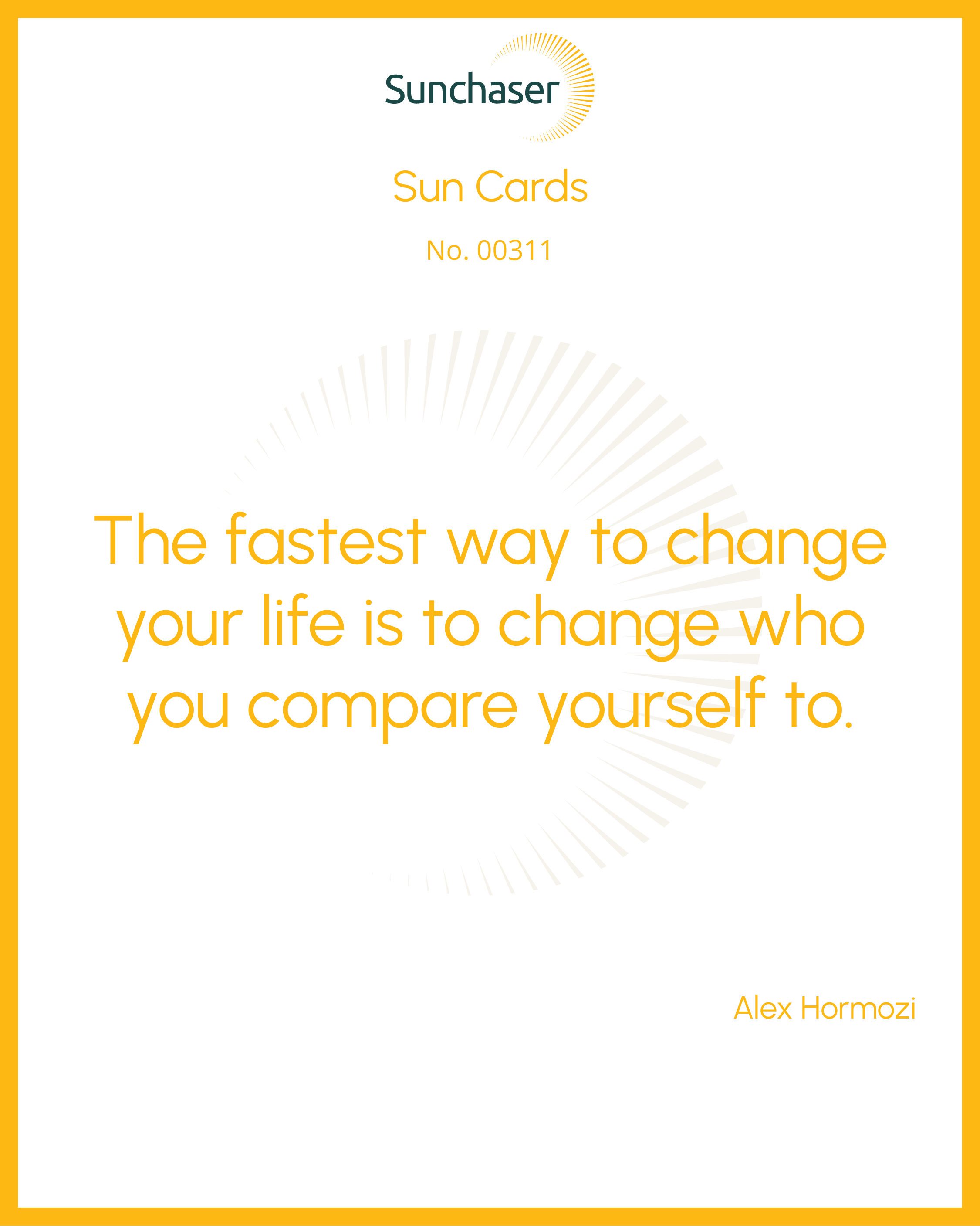 Sun Card #00311