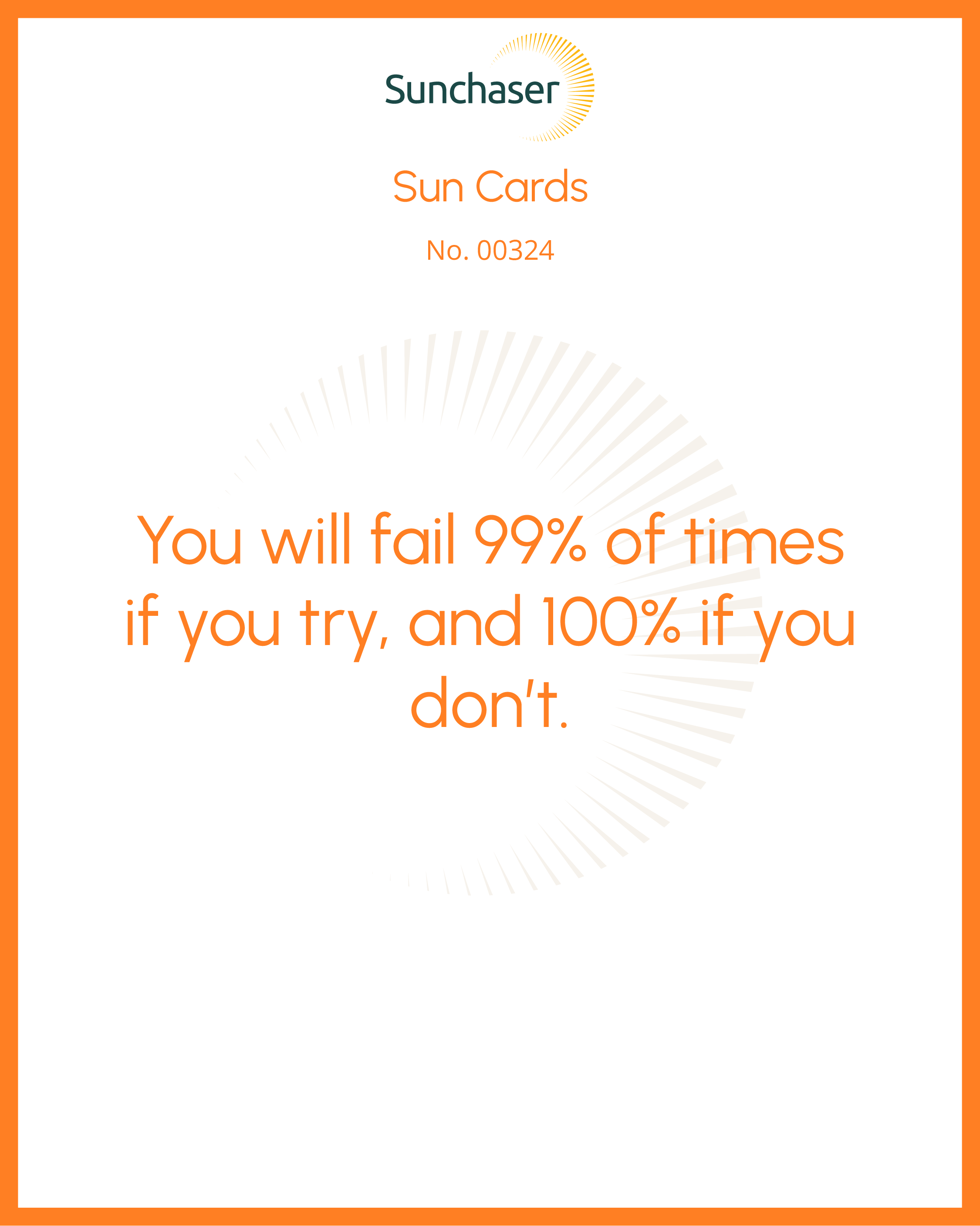 Sun Card #00324