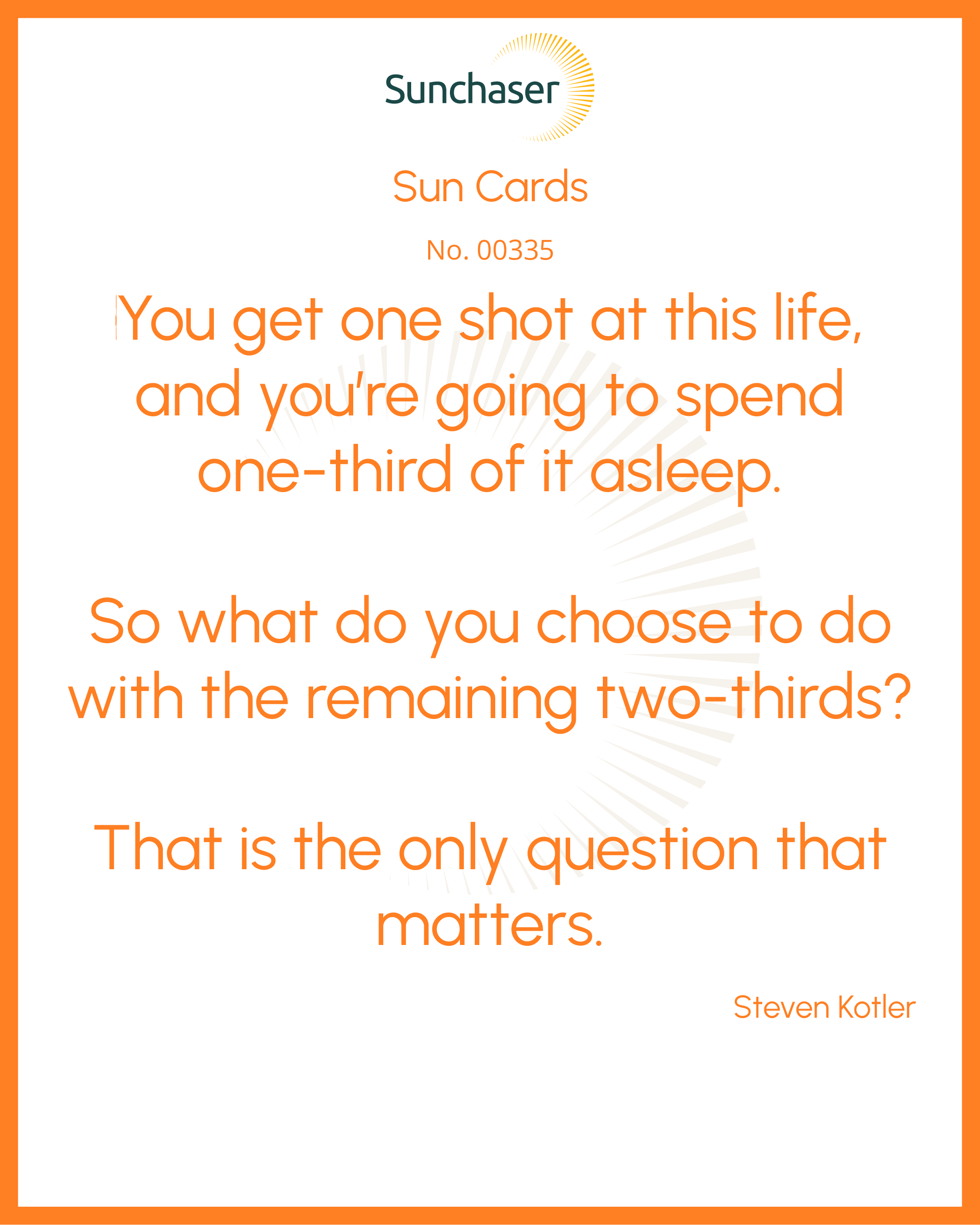 Sun Card #00335