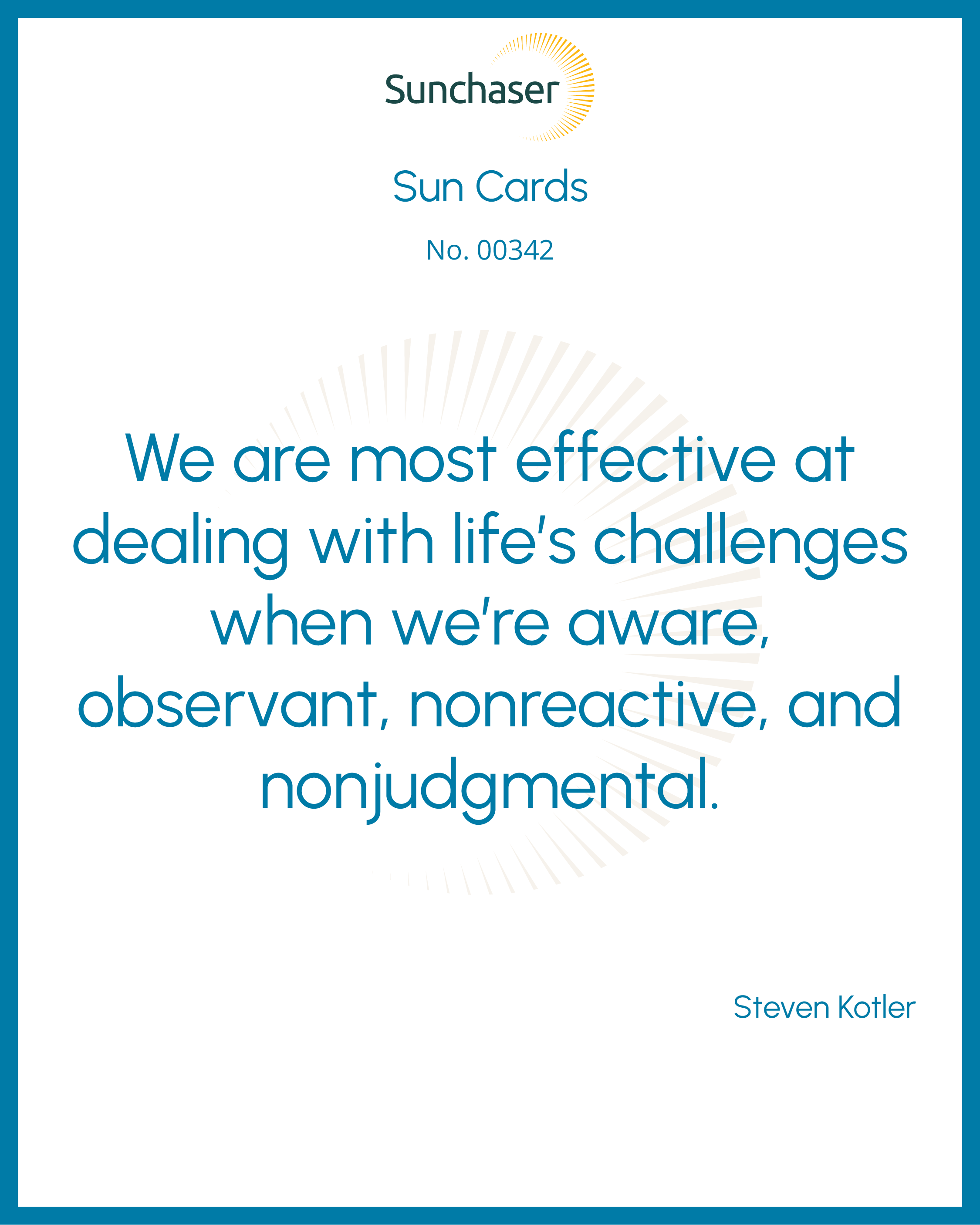 Sun Card #00342