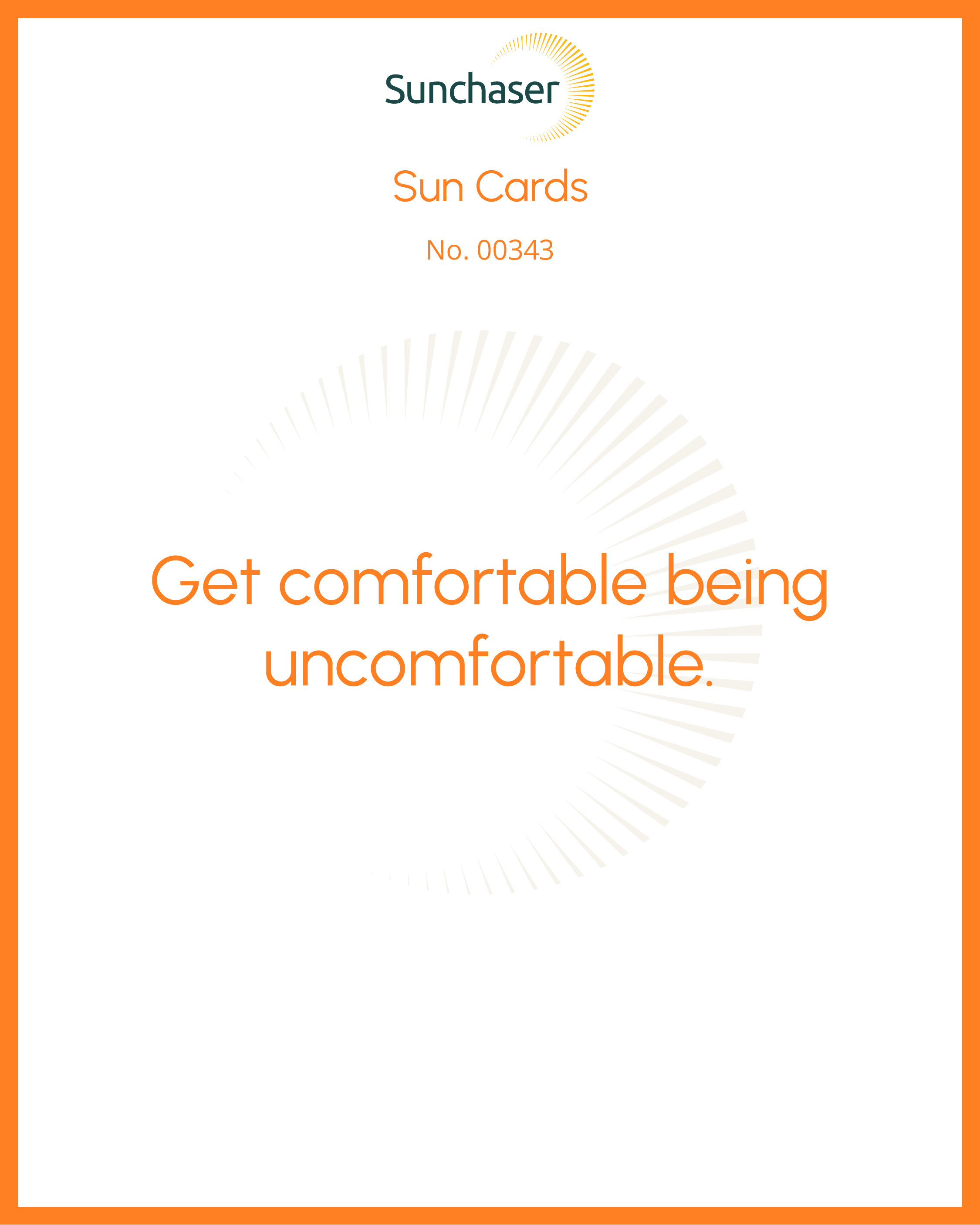 Sun Card #00343