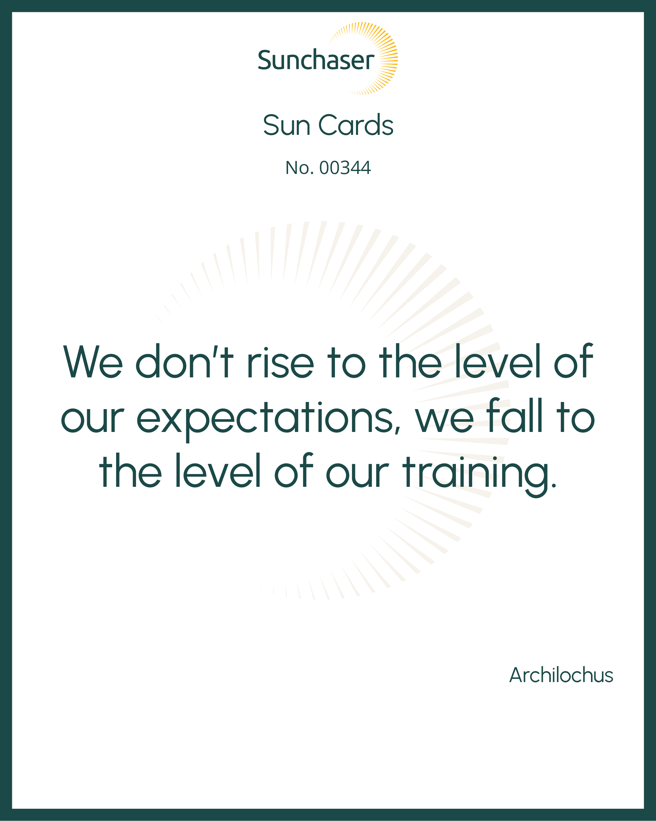 Sun Card #00344