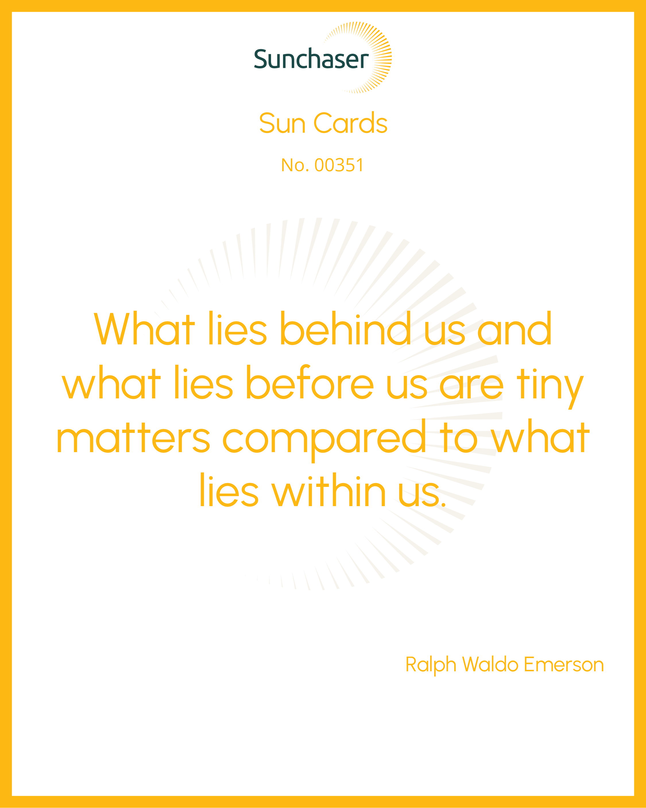 Sun Card #00351