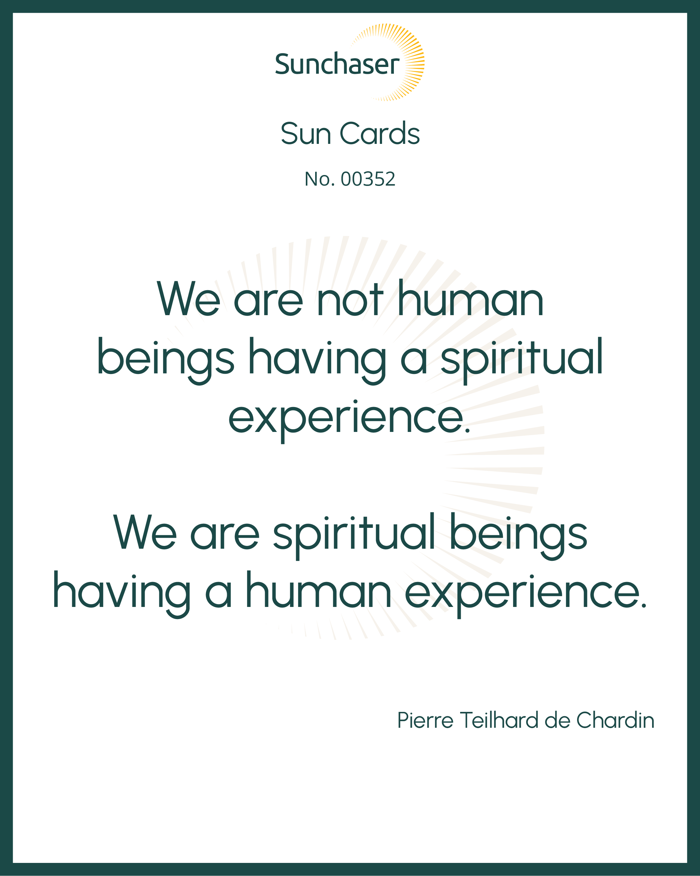 Sun Card #00352
