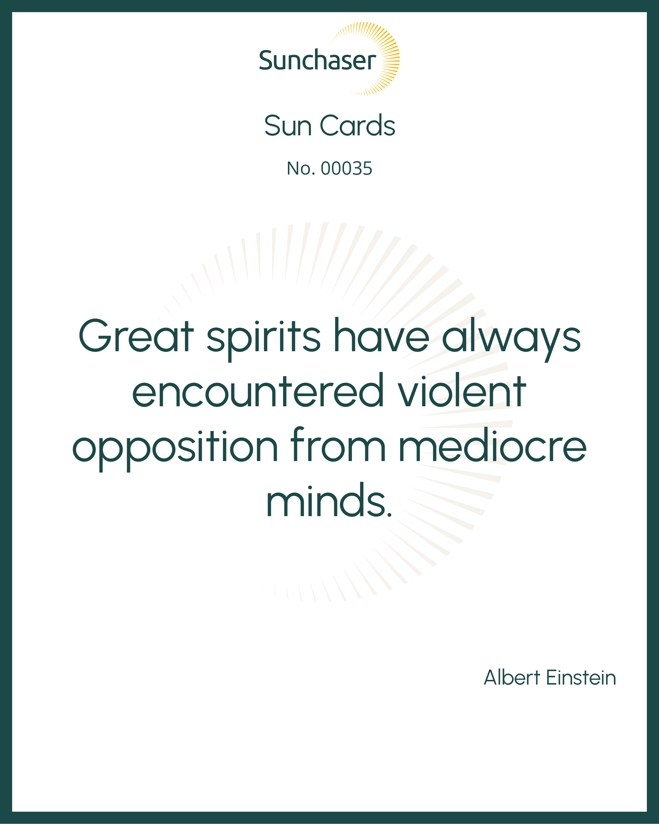 Sun Card #00035