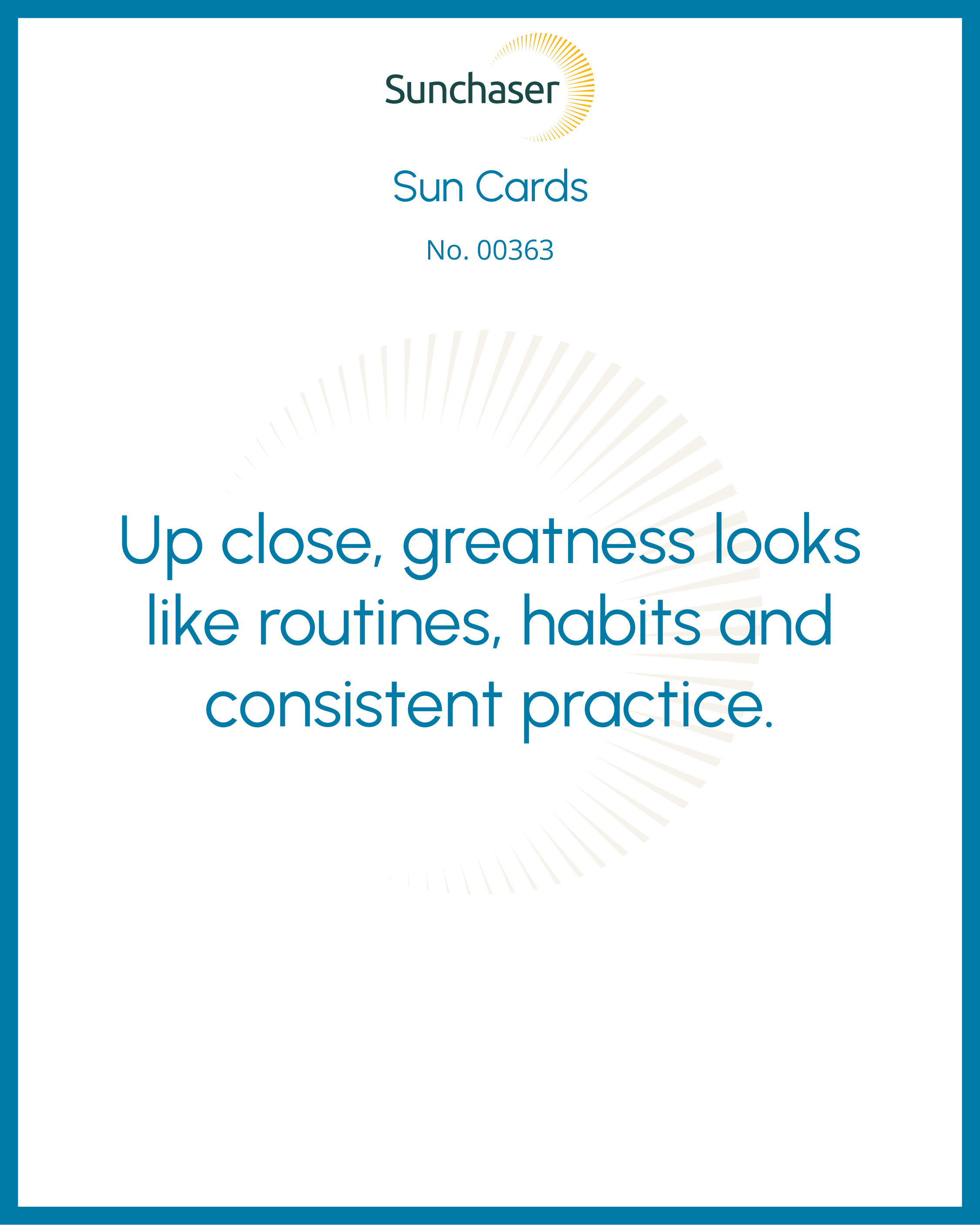 Sun Card #00363