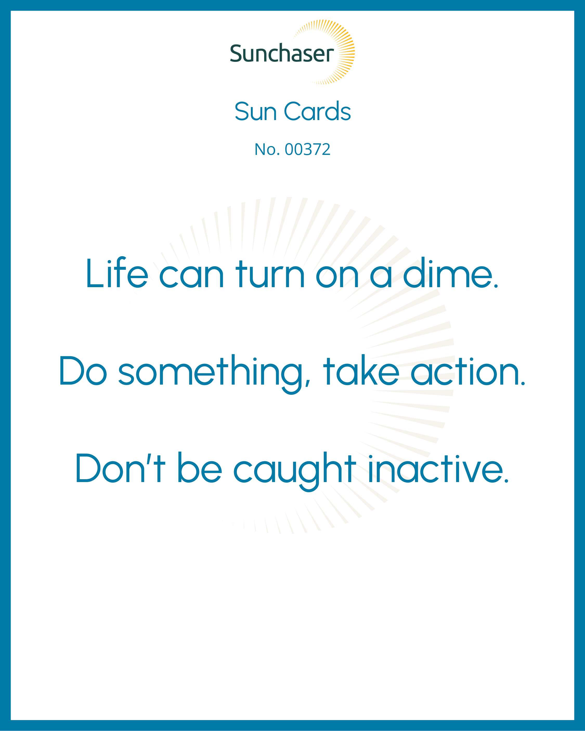 Sun Card #00372