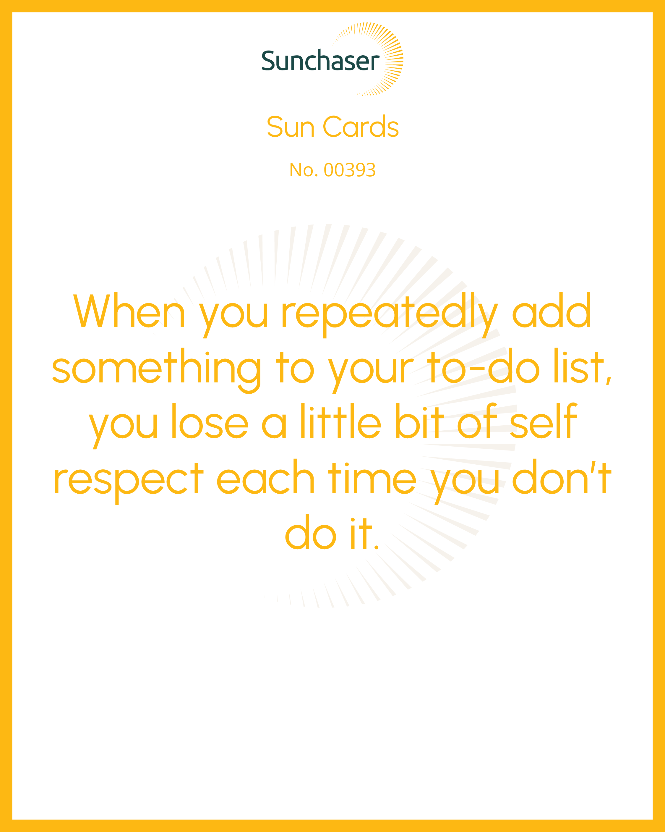 Sun Card #00393