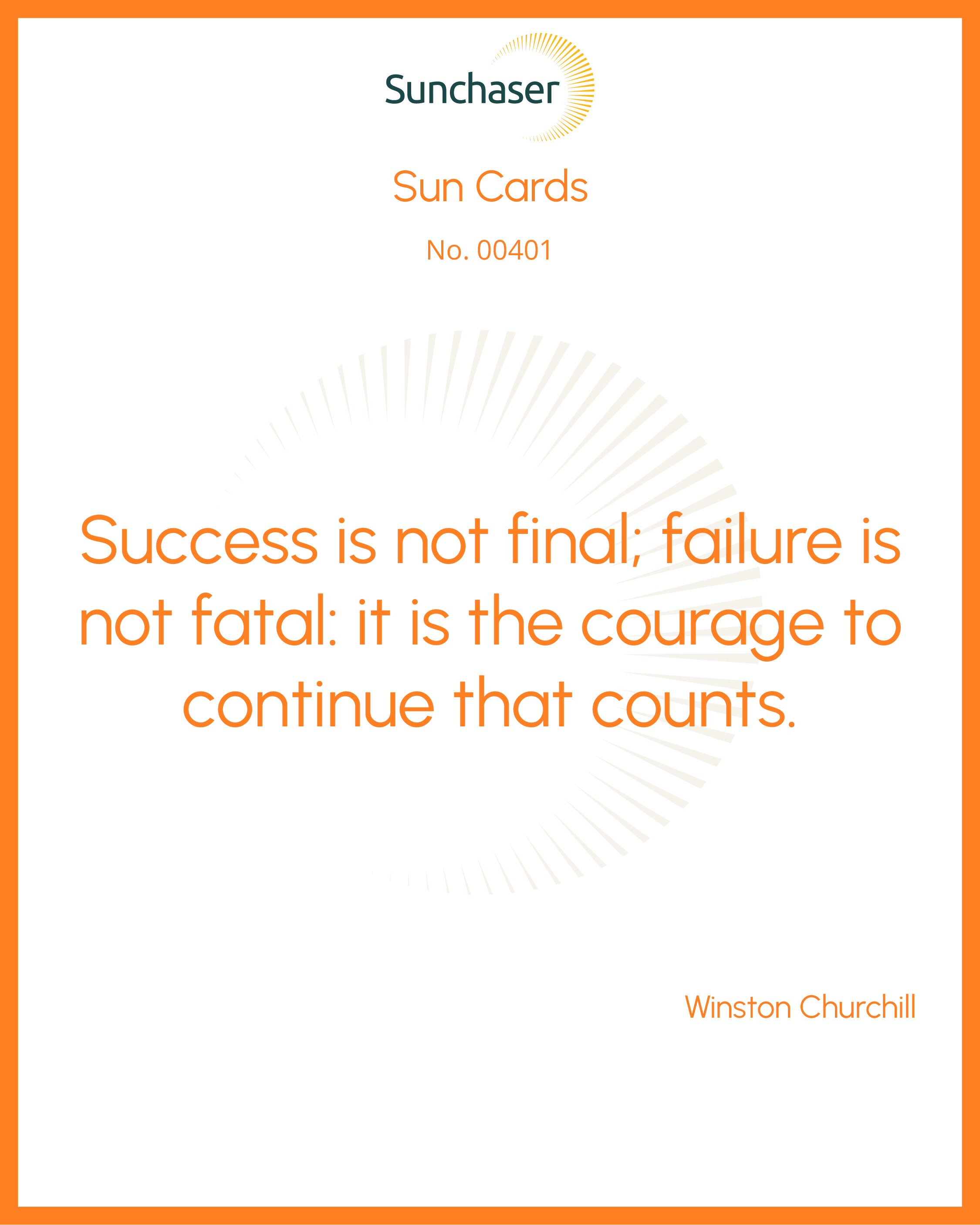 Sun Card #00401