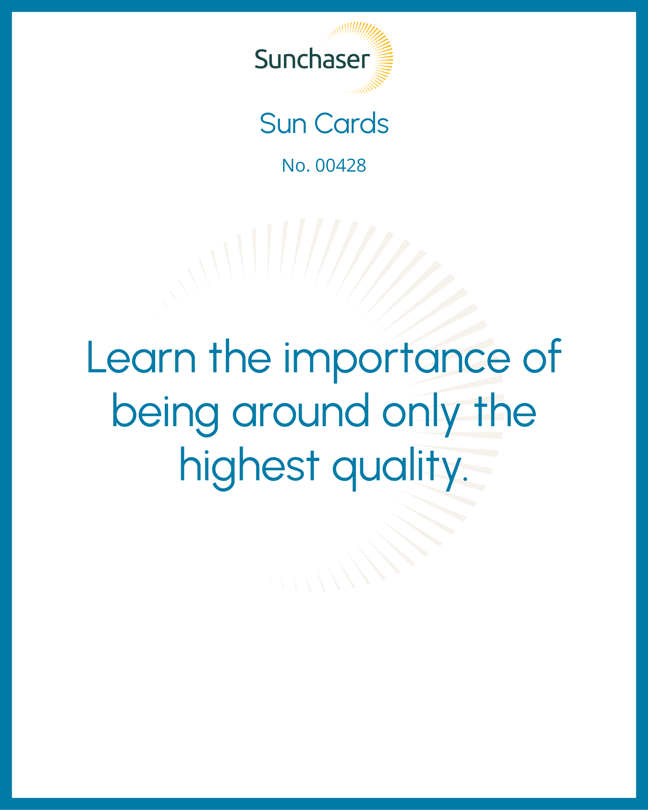 Sun Card #00428