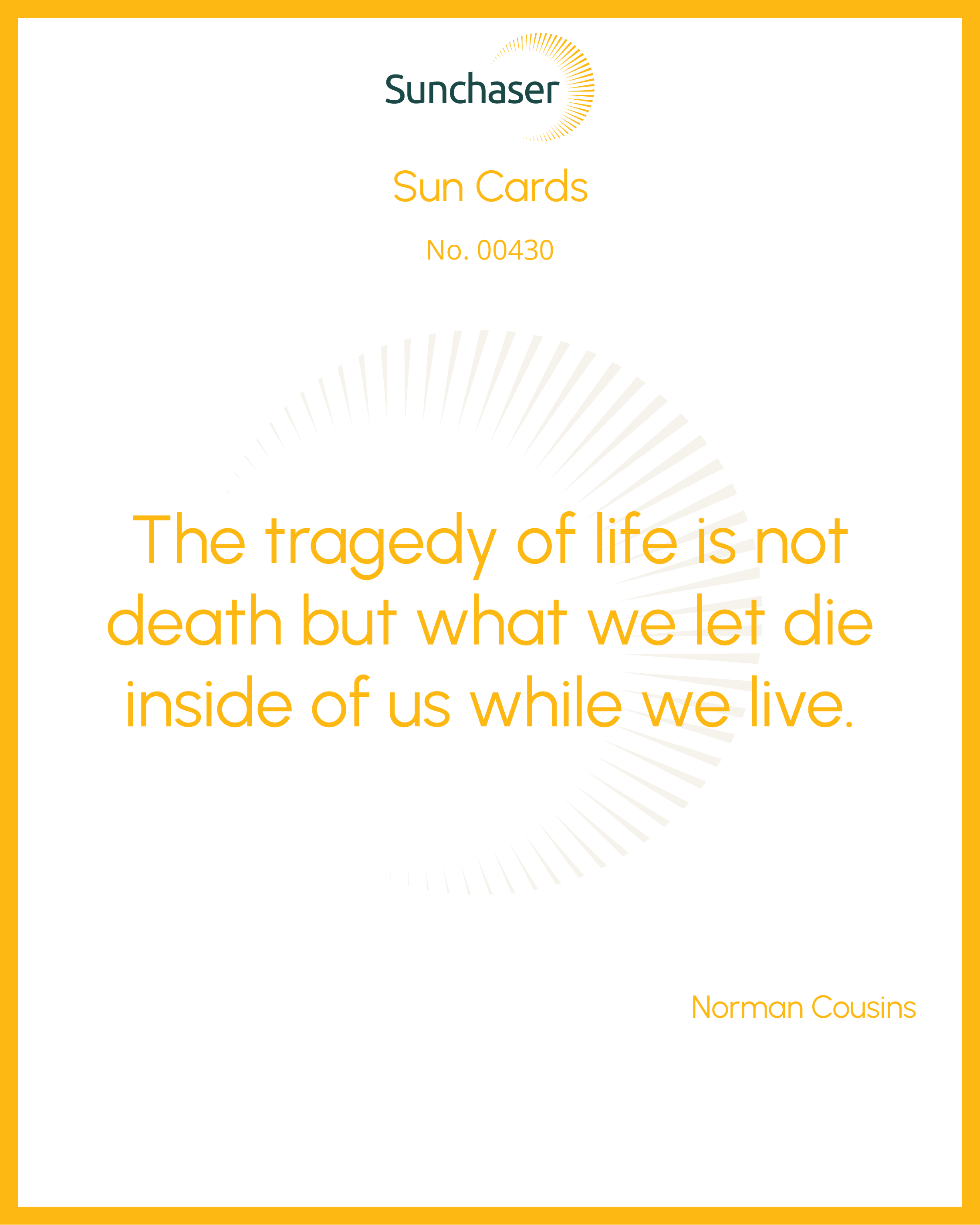 Sun Card #00430
