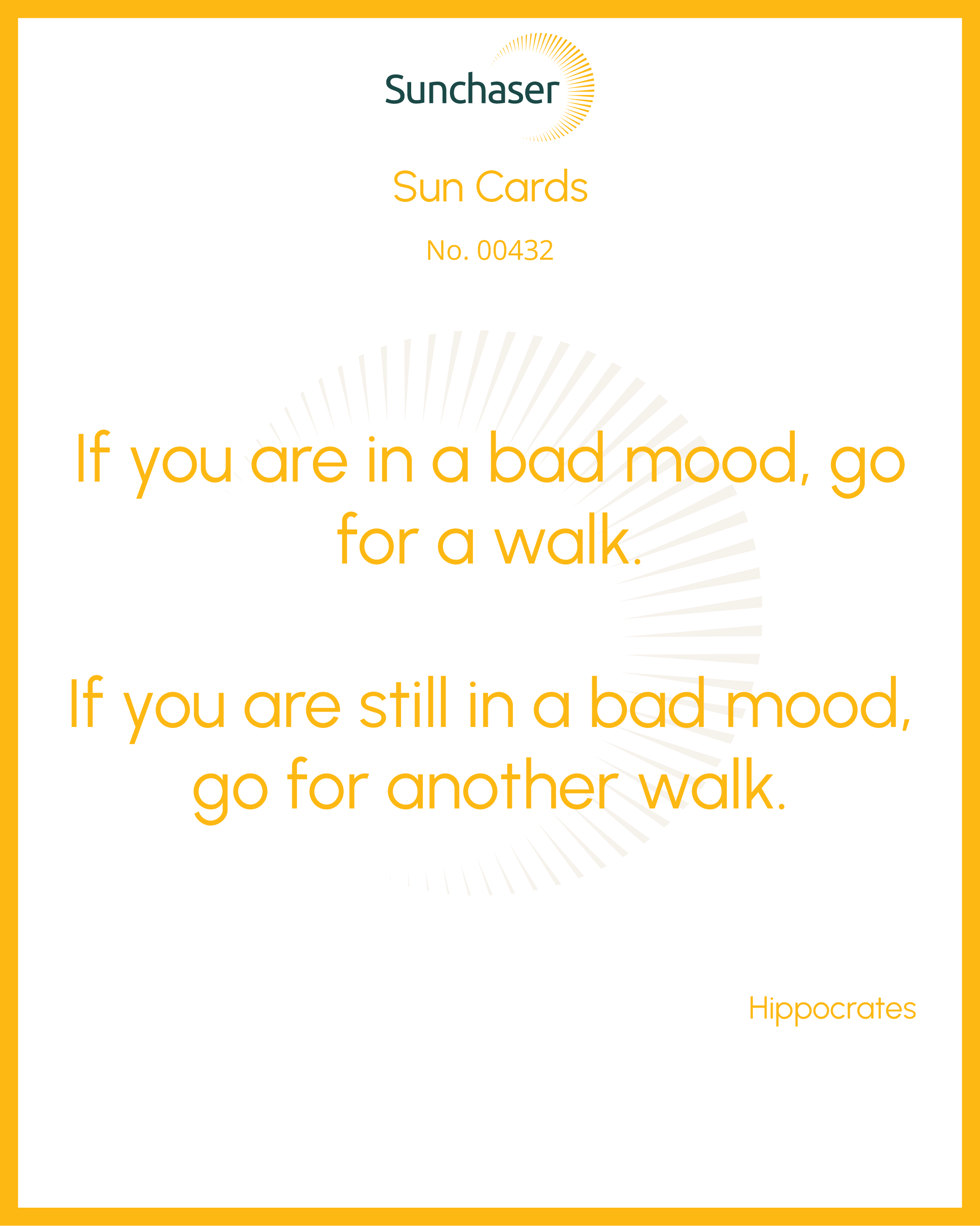 Sun Card #00432