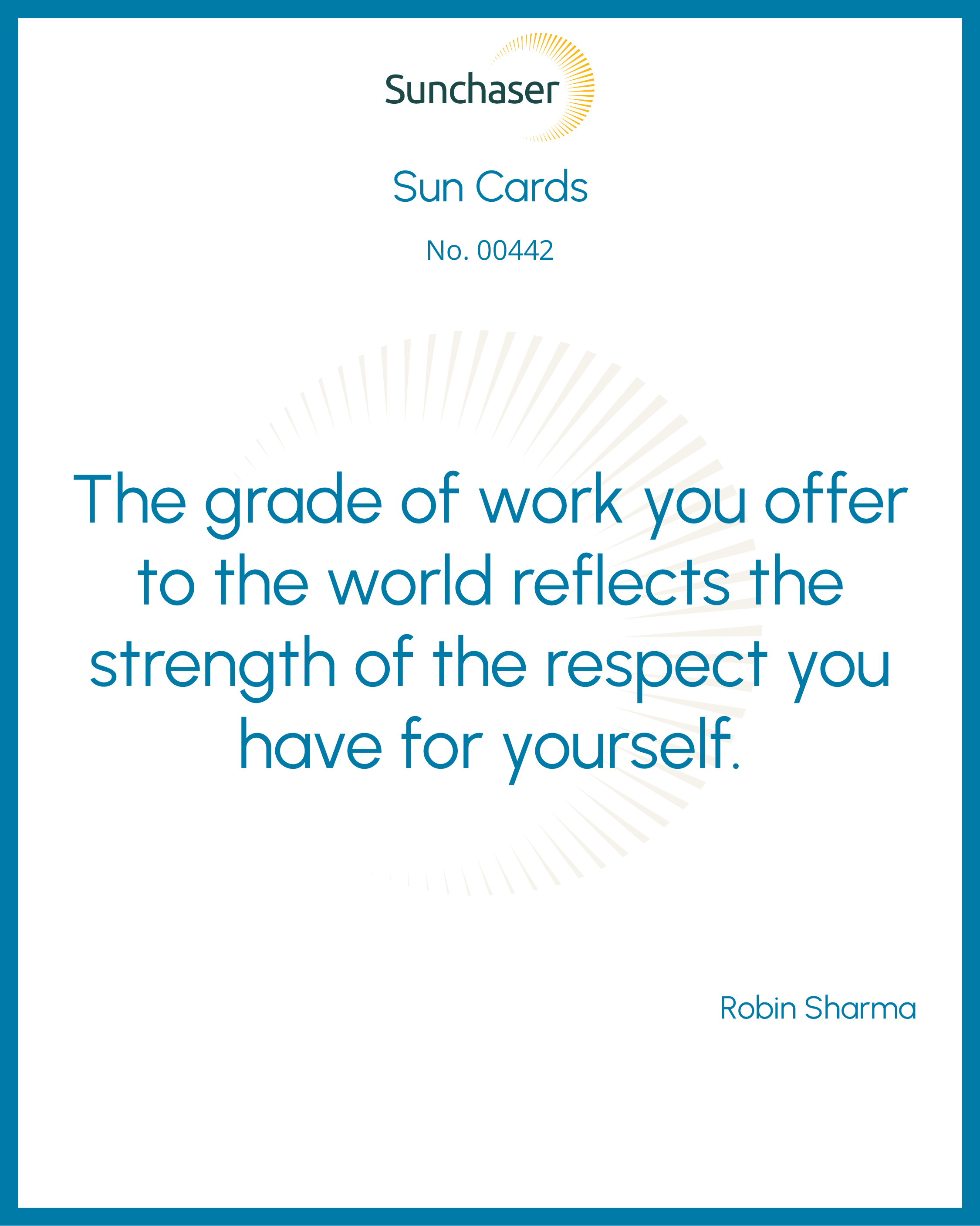 Sun Card #00442