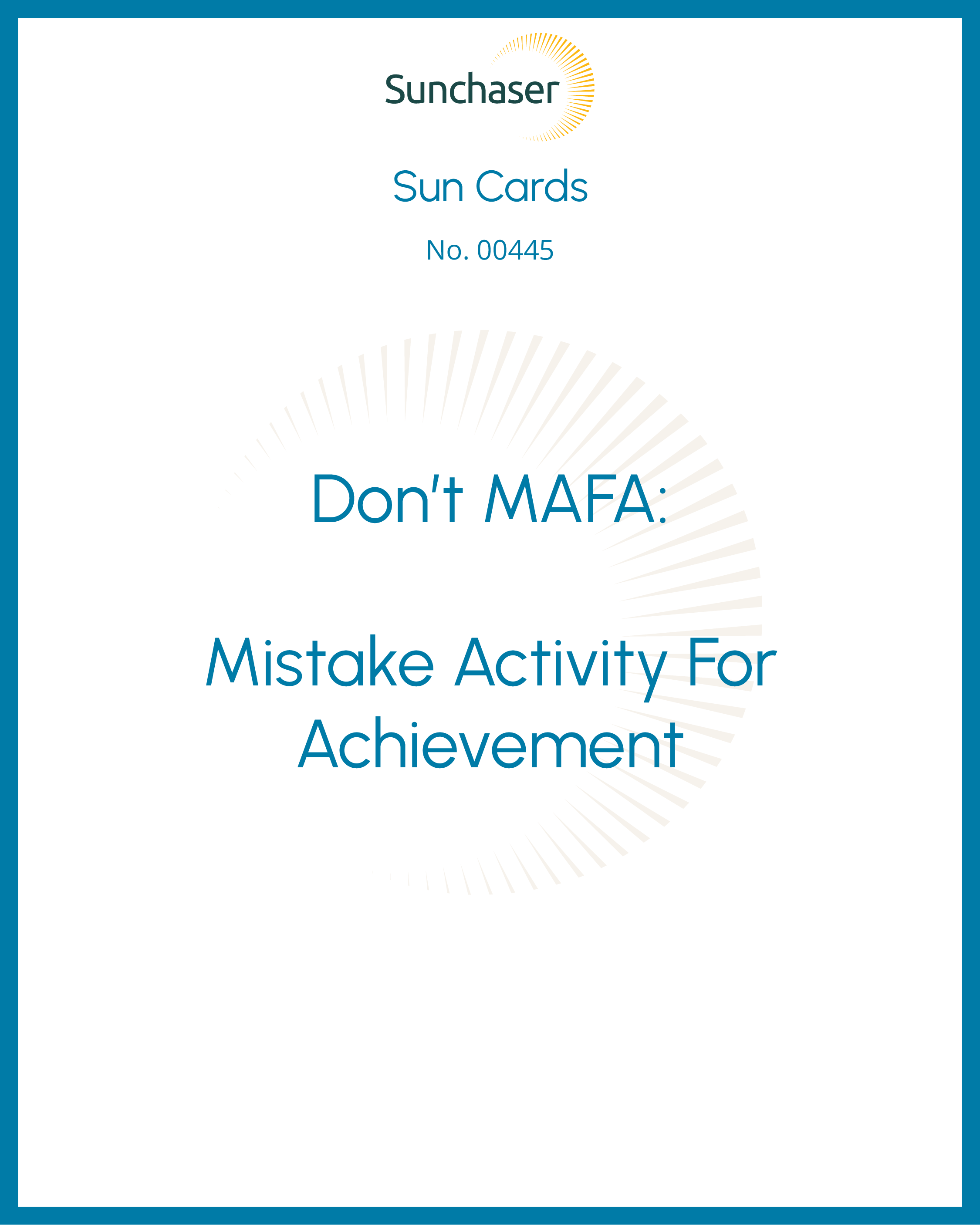 Sun Card #00445