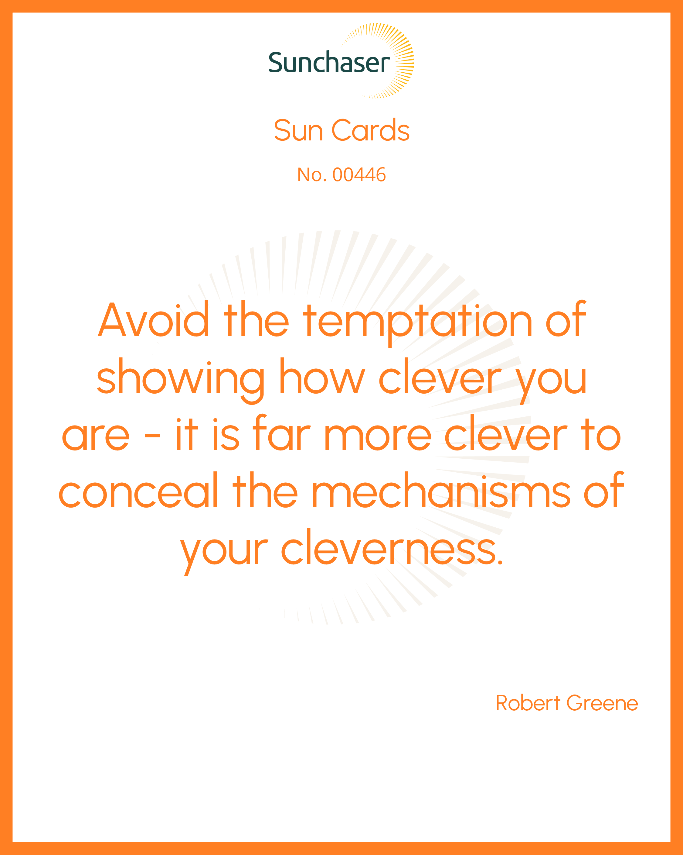 Sun Card #00446