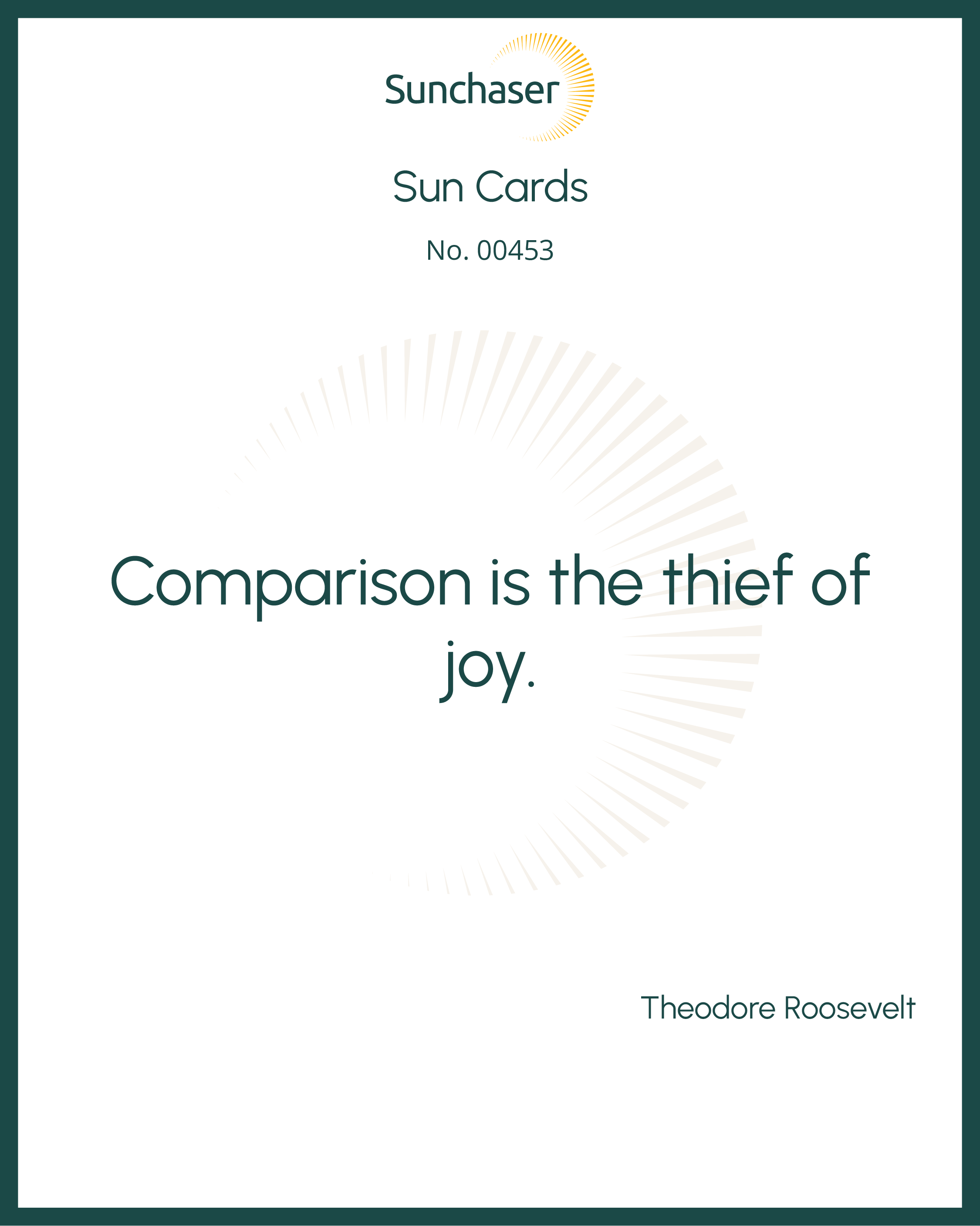 Sun Card #00453