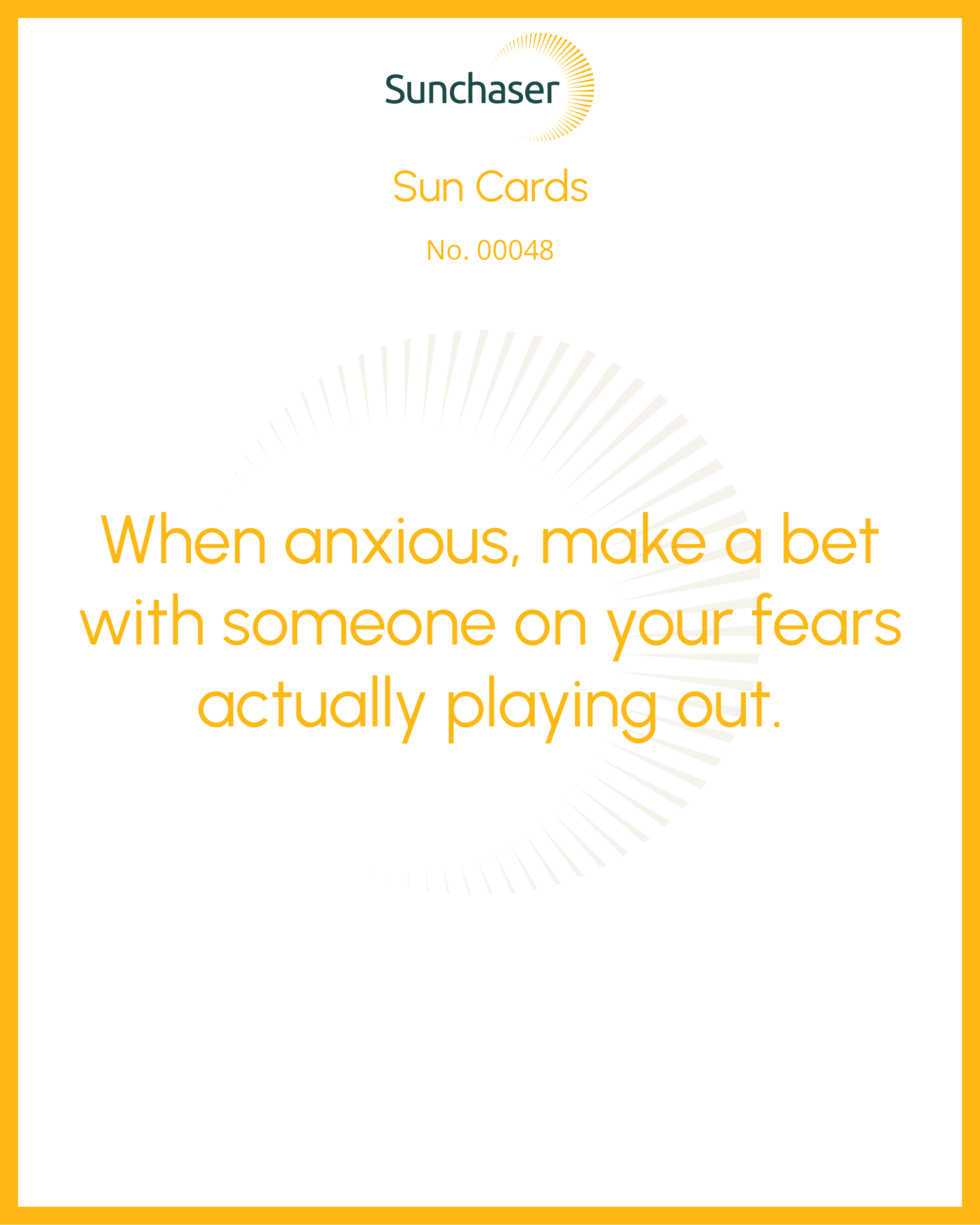 Sun Card #00048