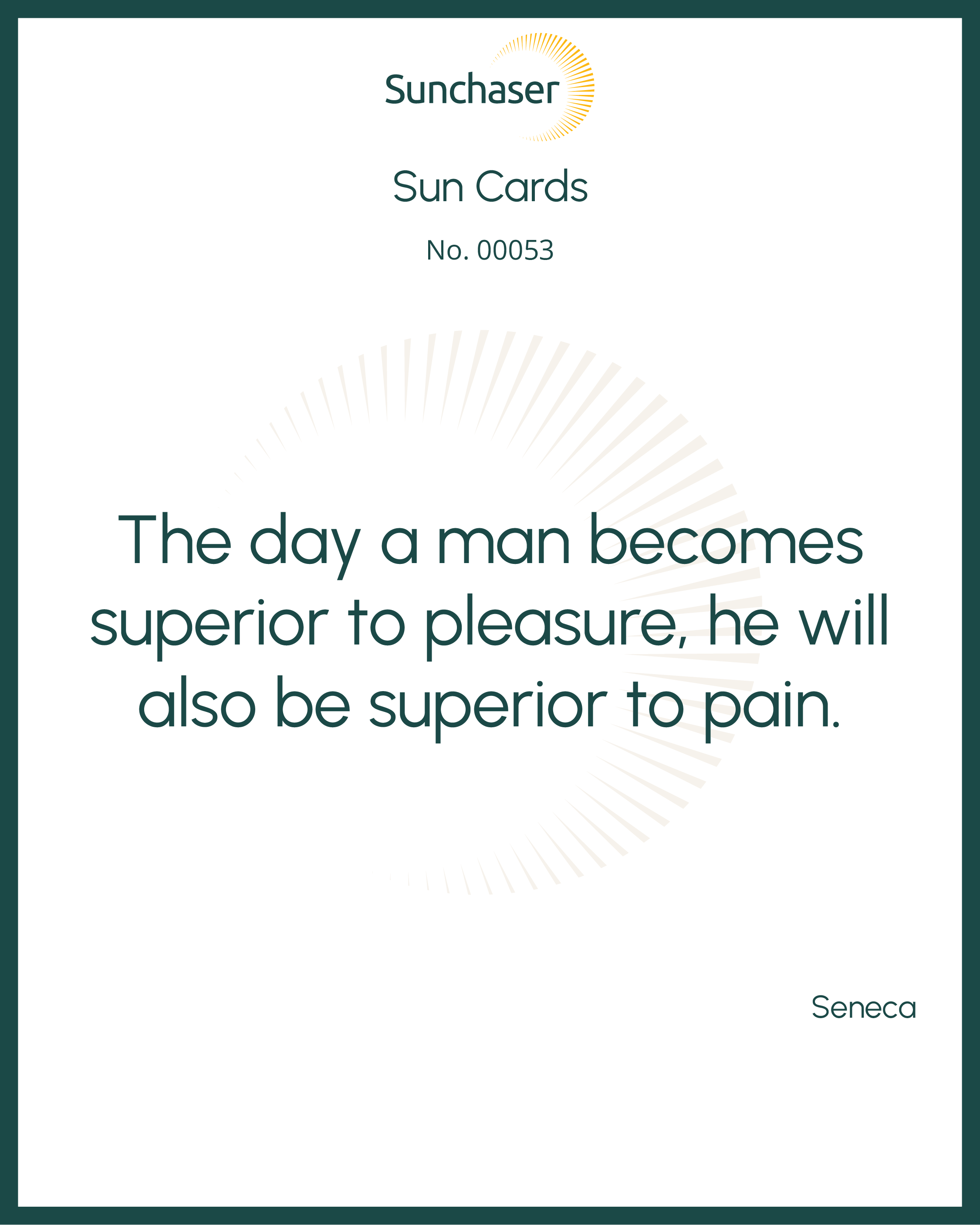 Sun Card #00053