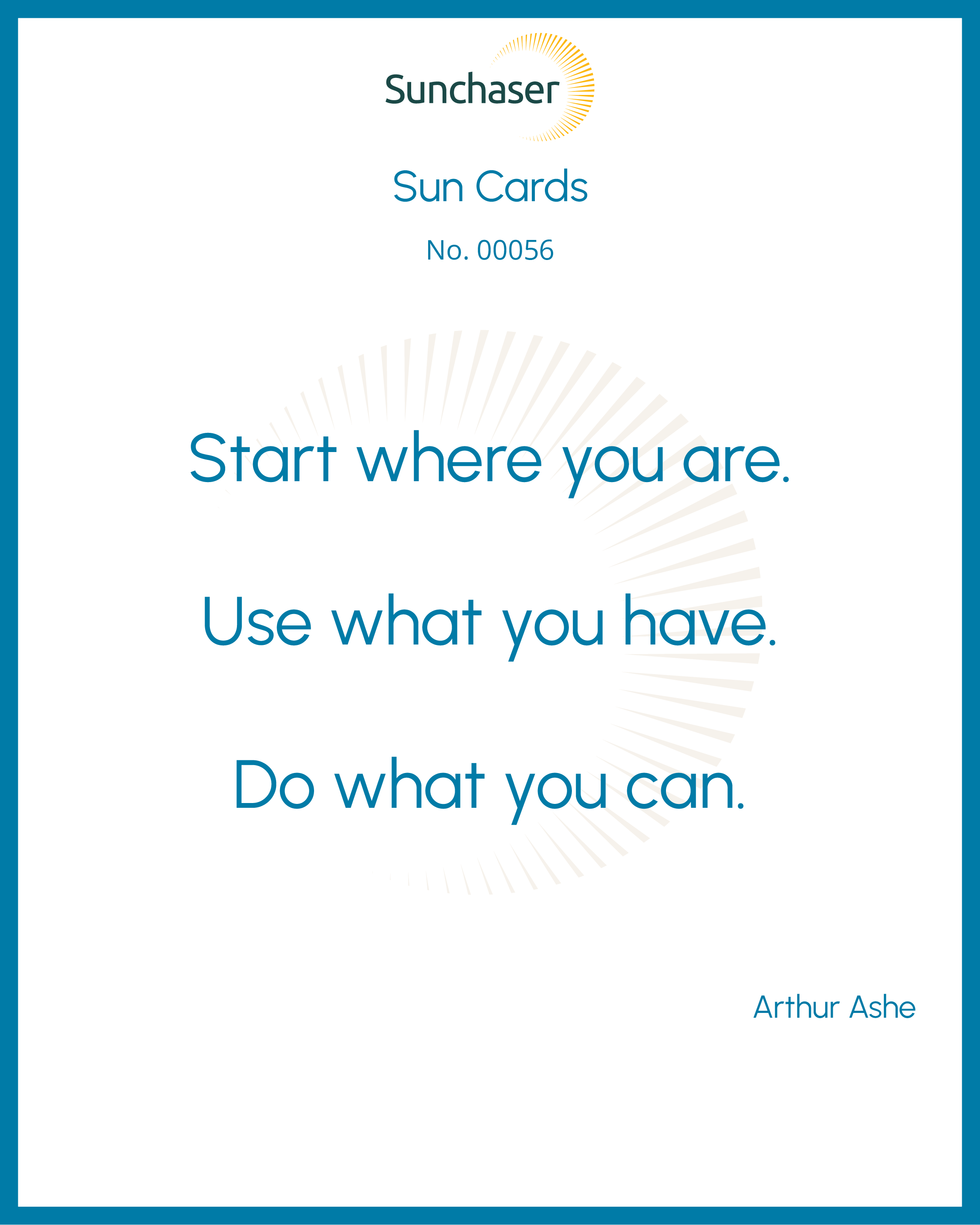 Sun Card #00056