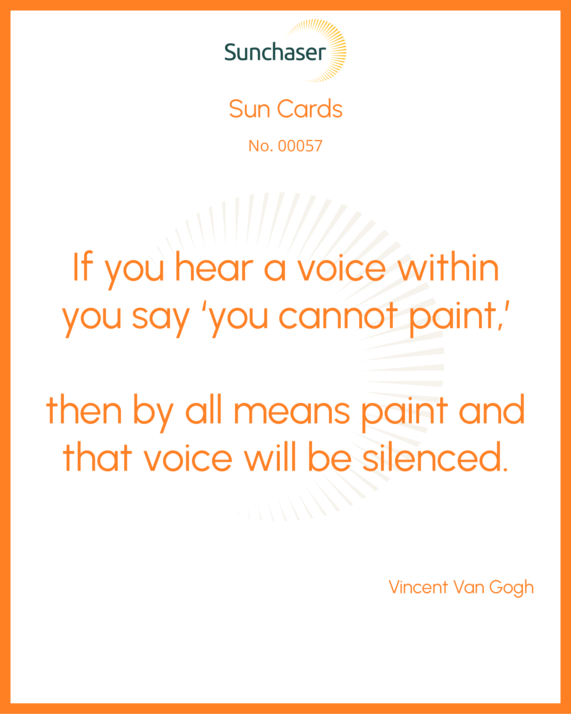 Sun Card #00057