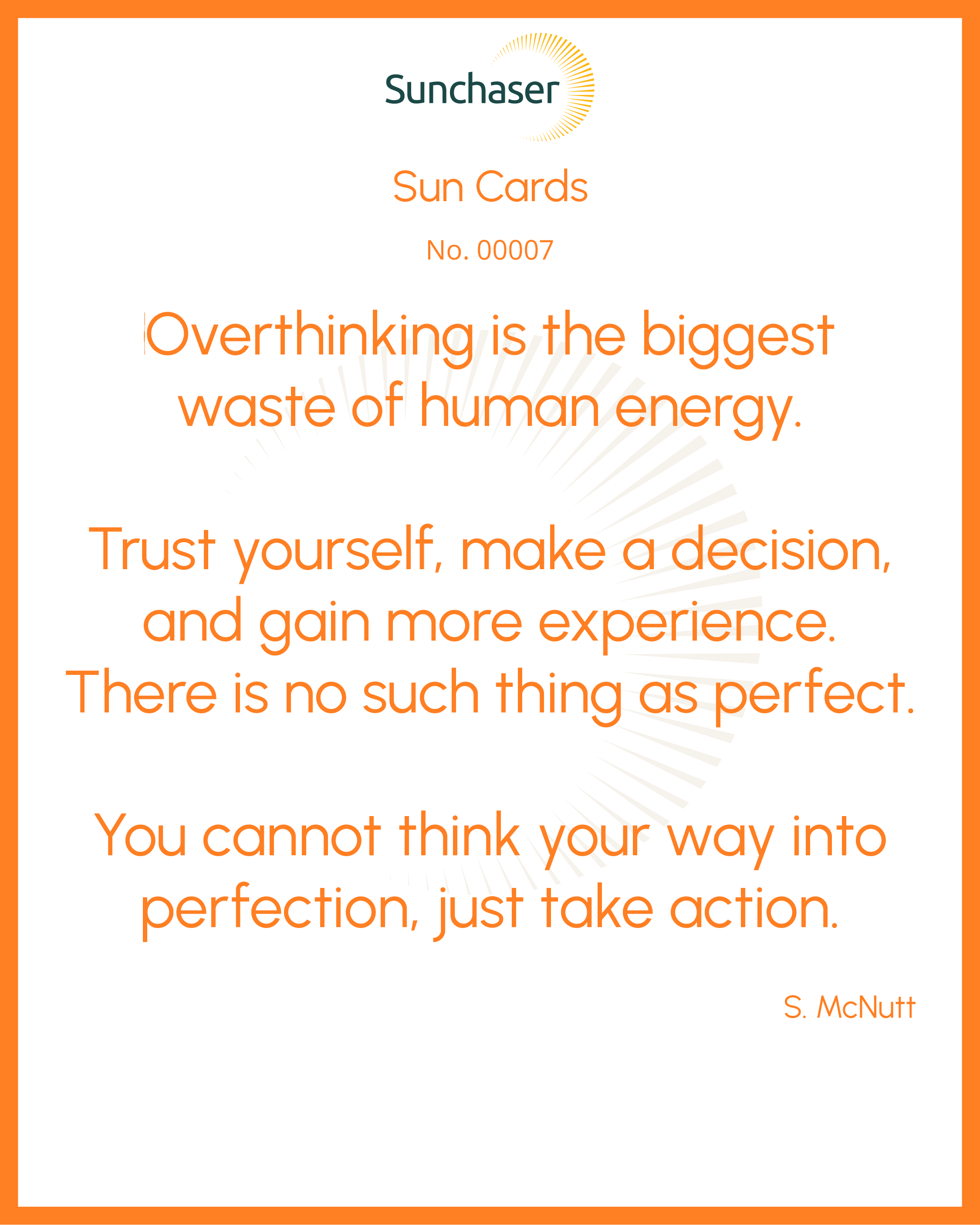 Sun Card #00007