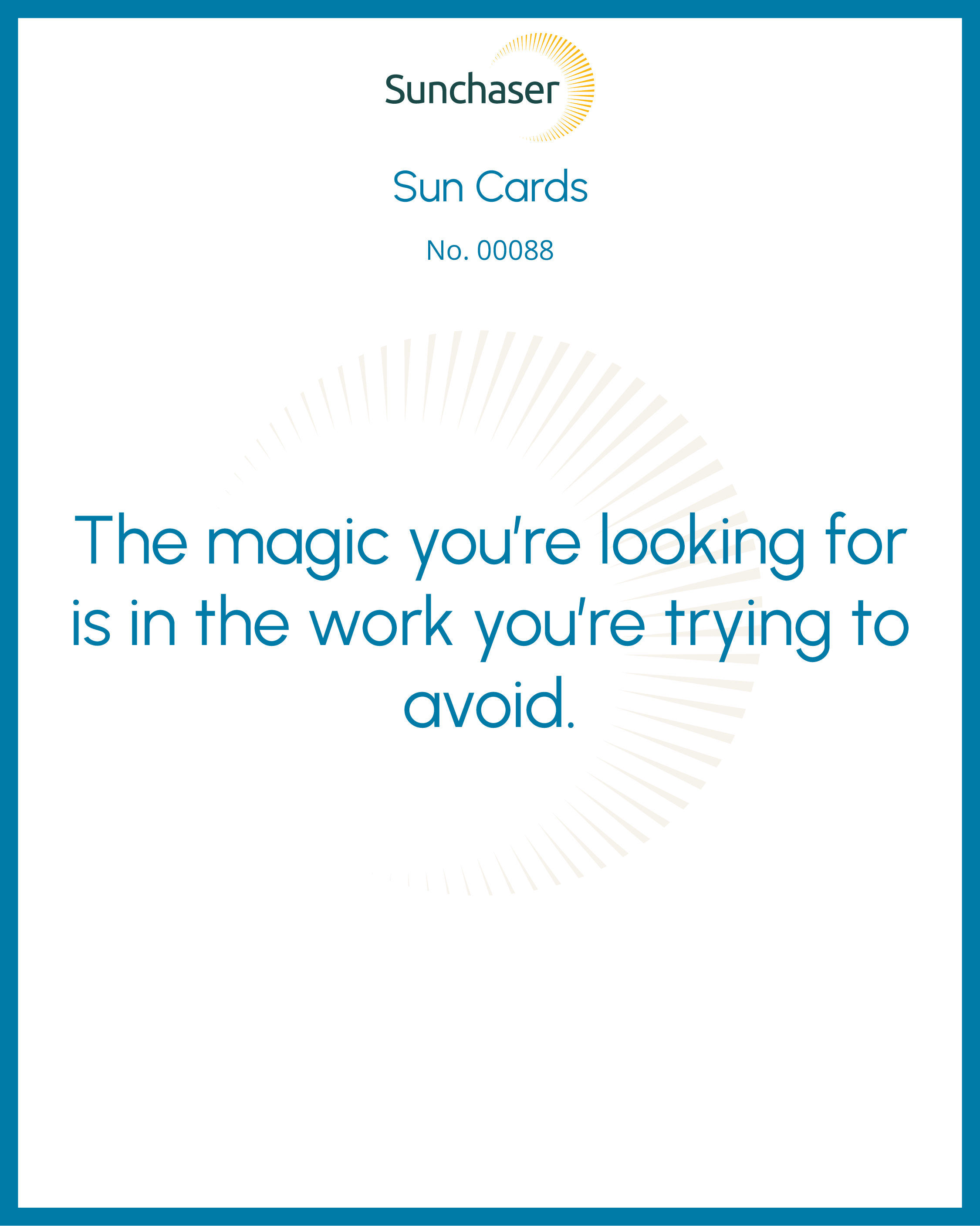 Sun Card #00088
