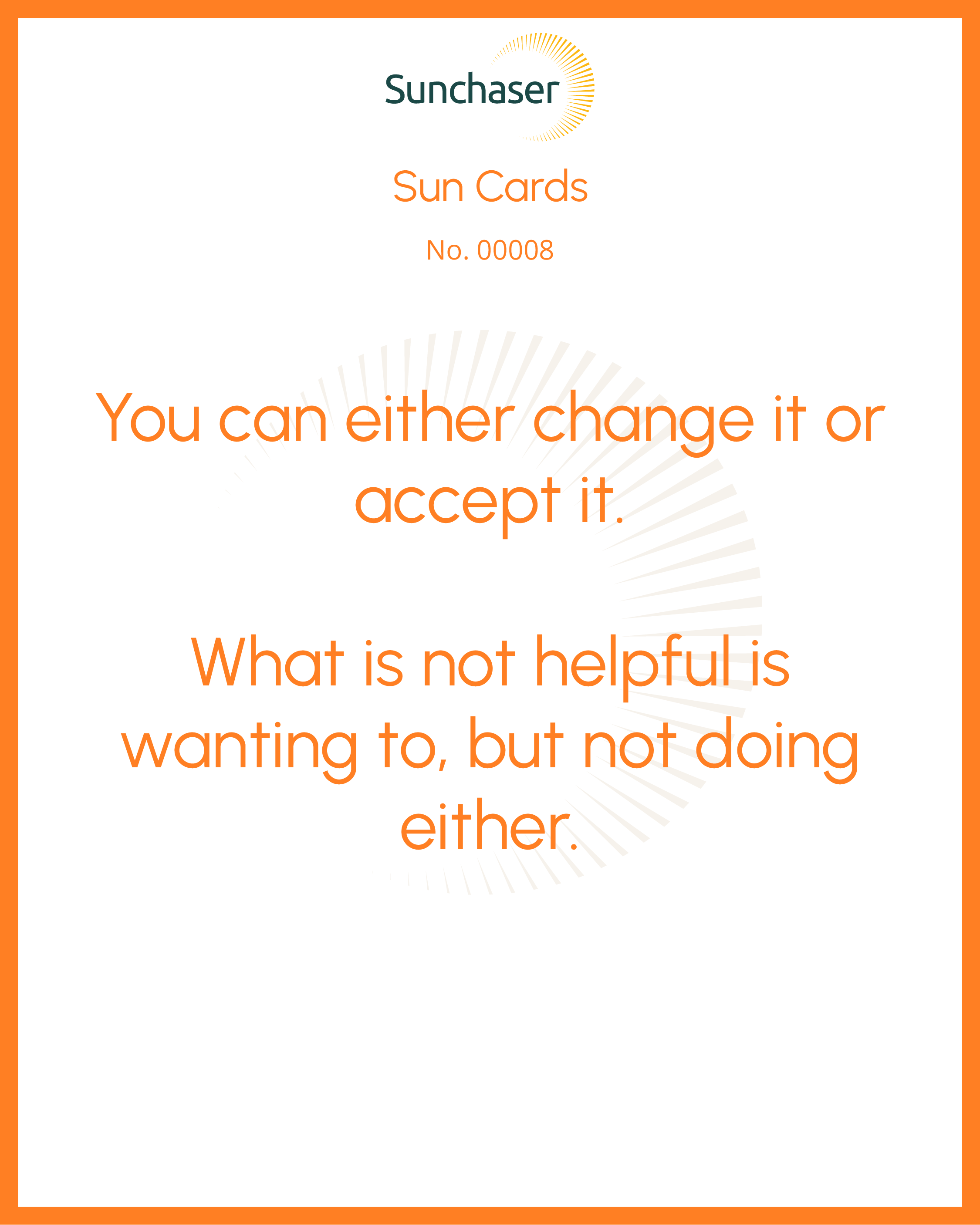 Sun Card #00008