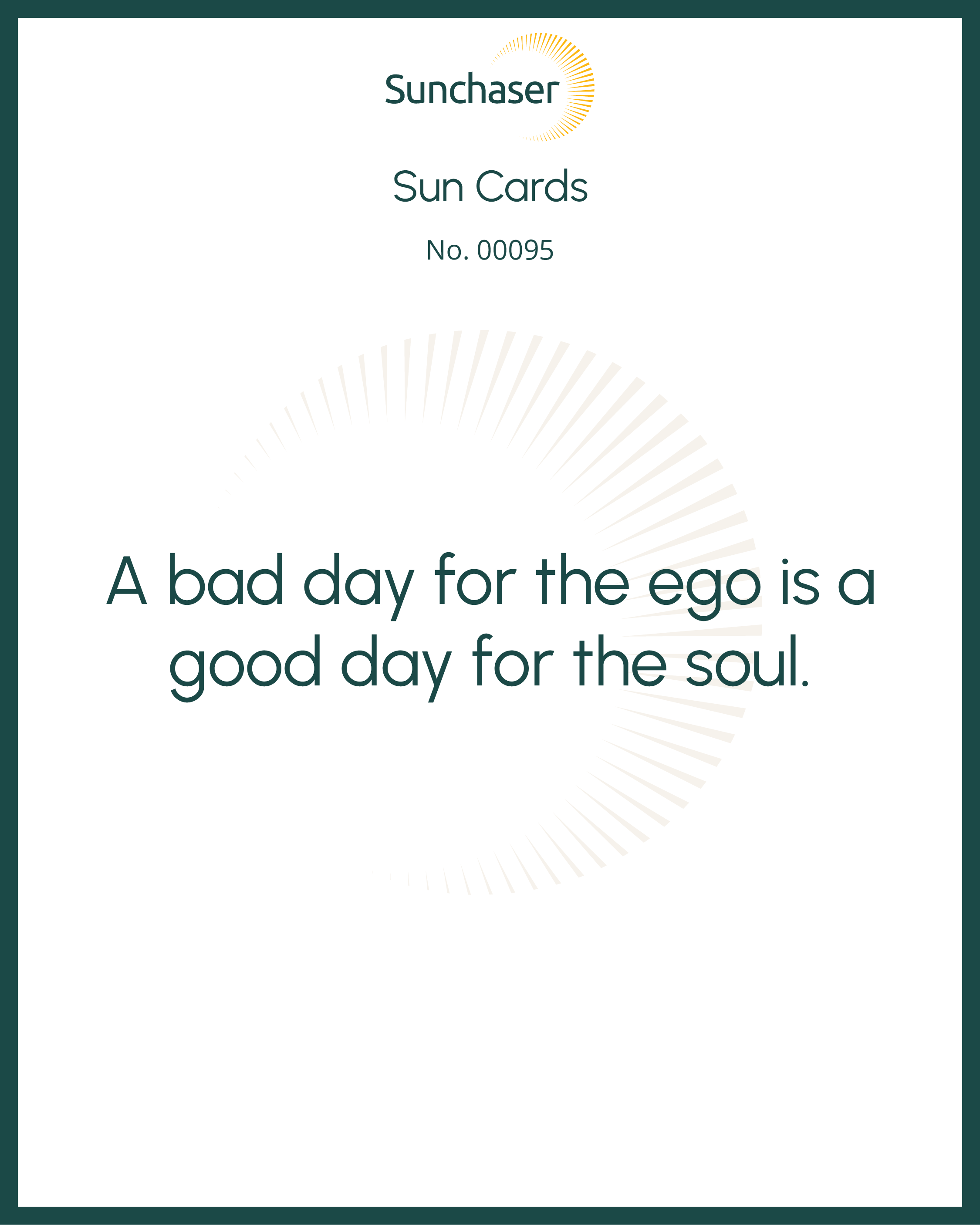 Sun Card #00095