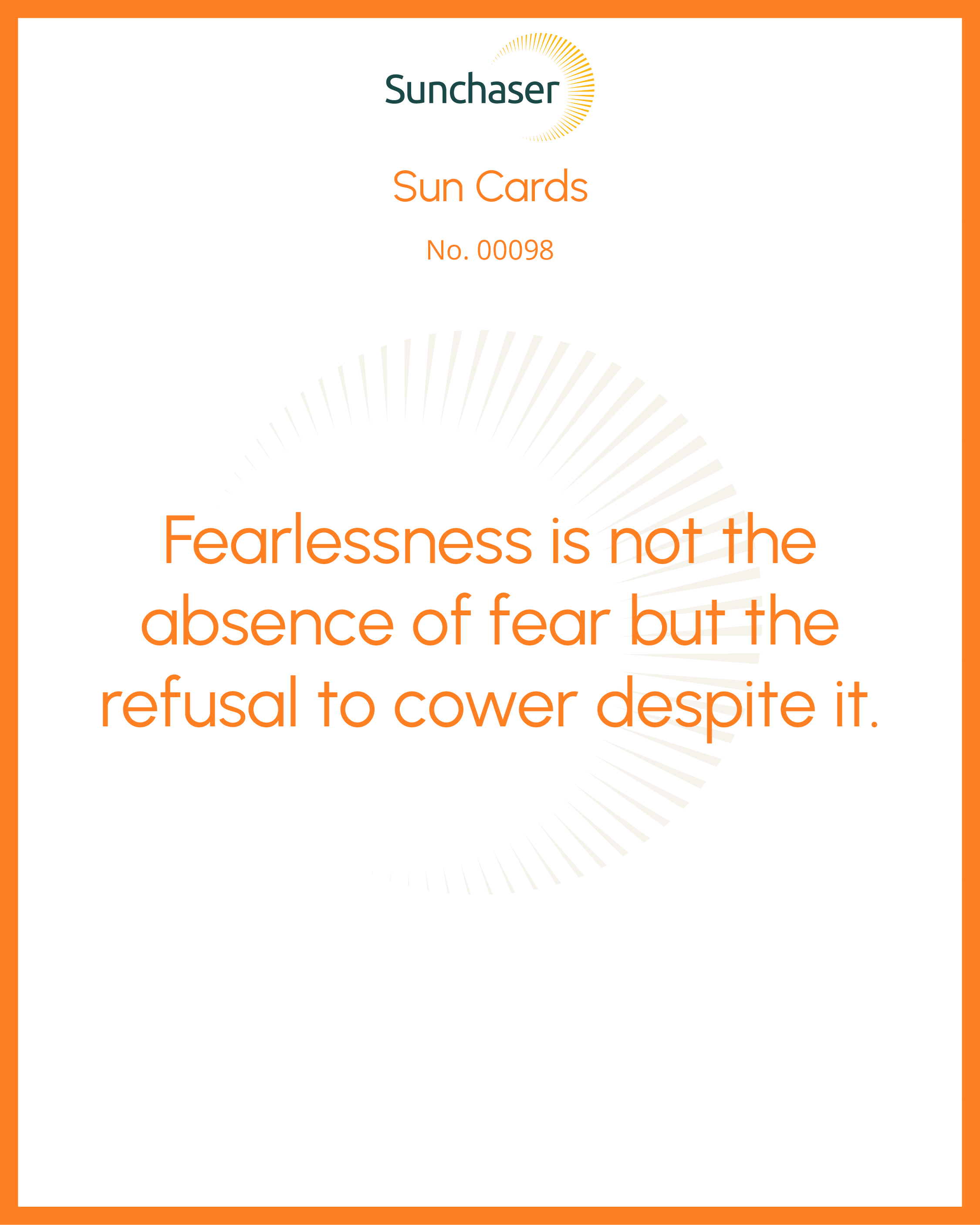 Sun Card #00098