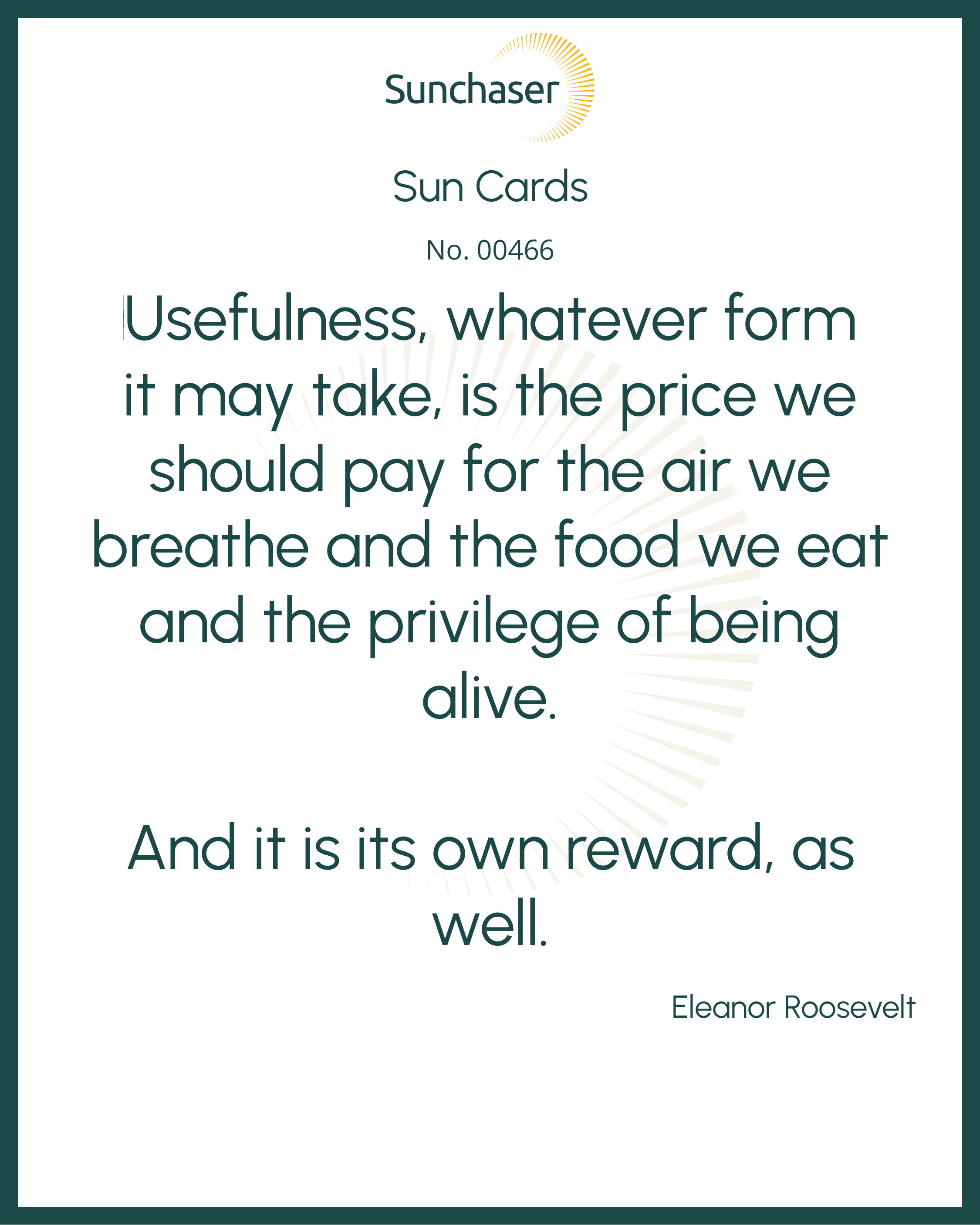 Sun Card #00466