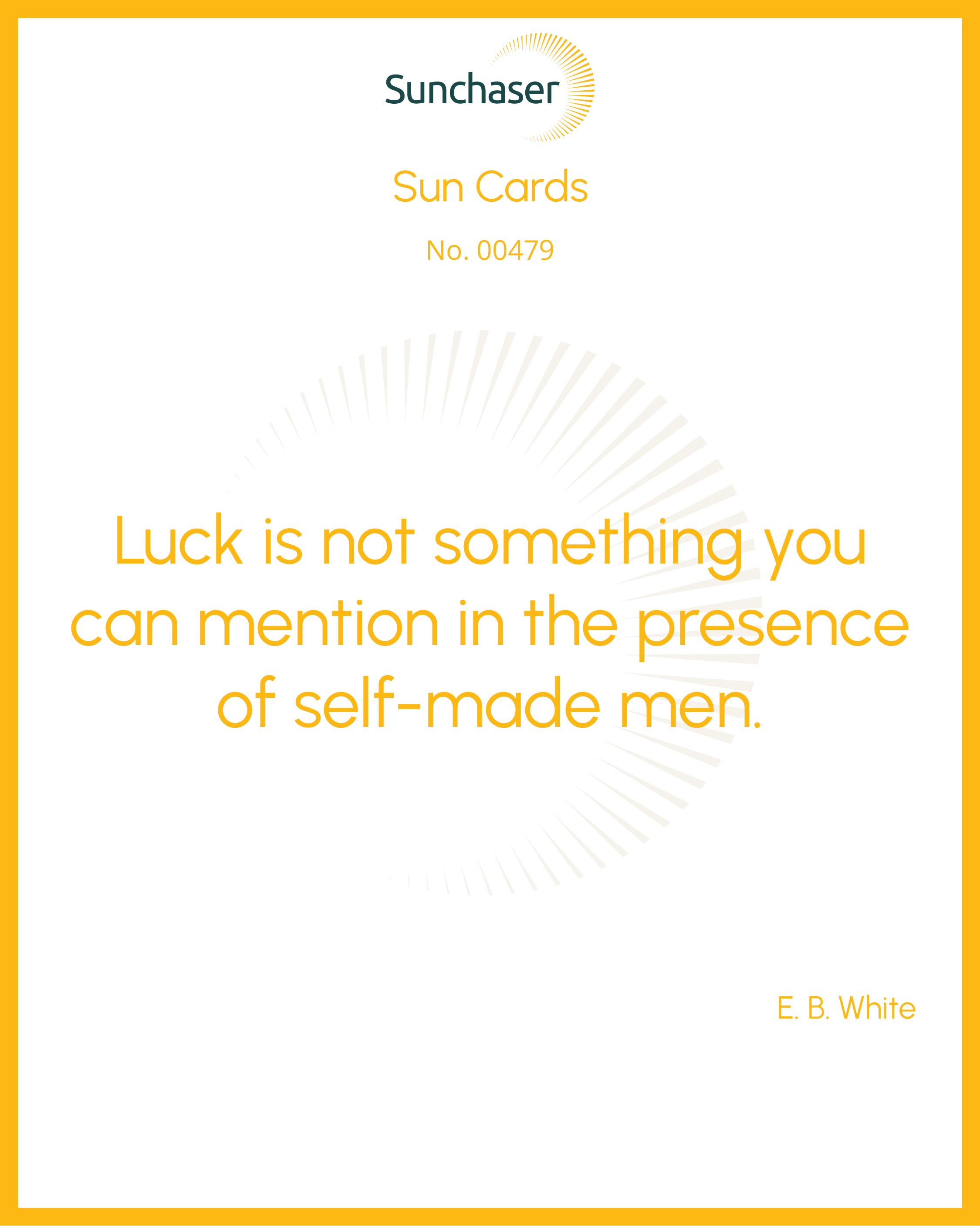 Sun Card #00479