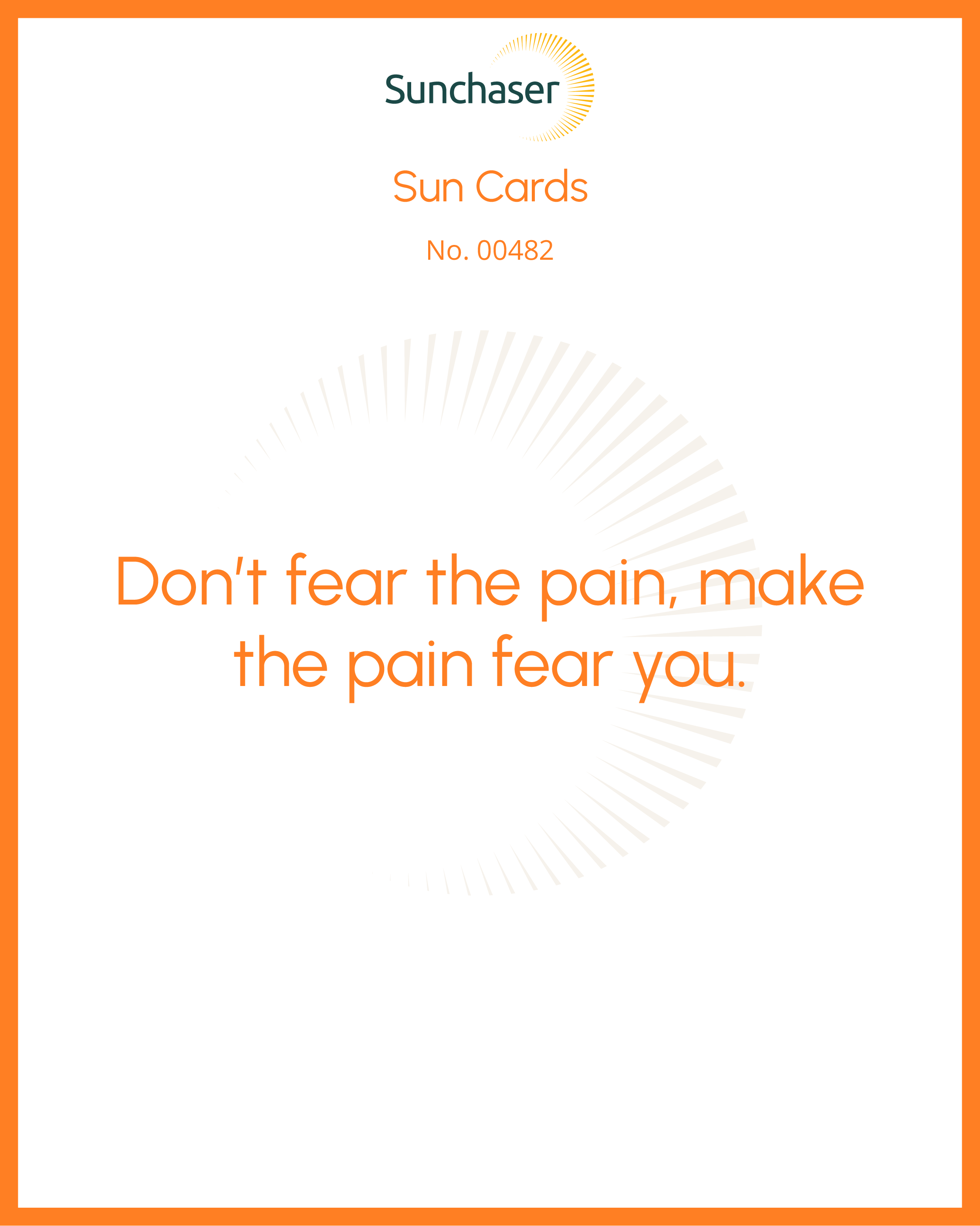 Sun Card #00482