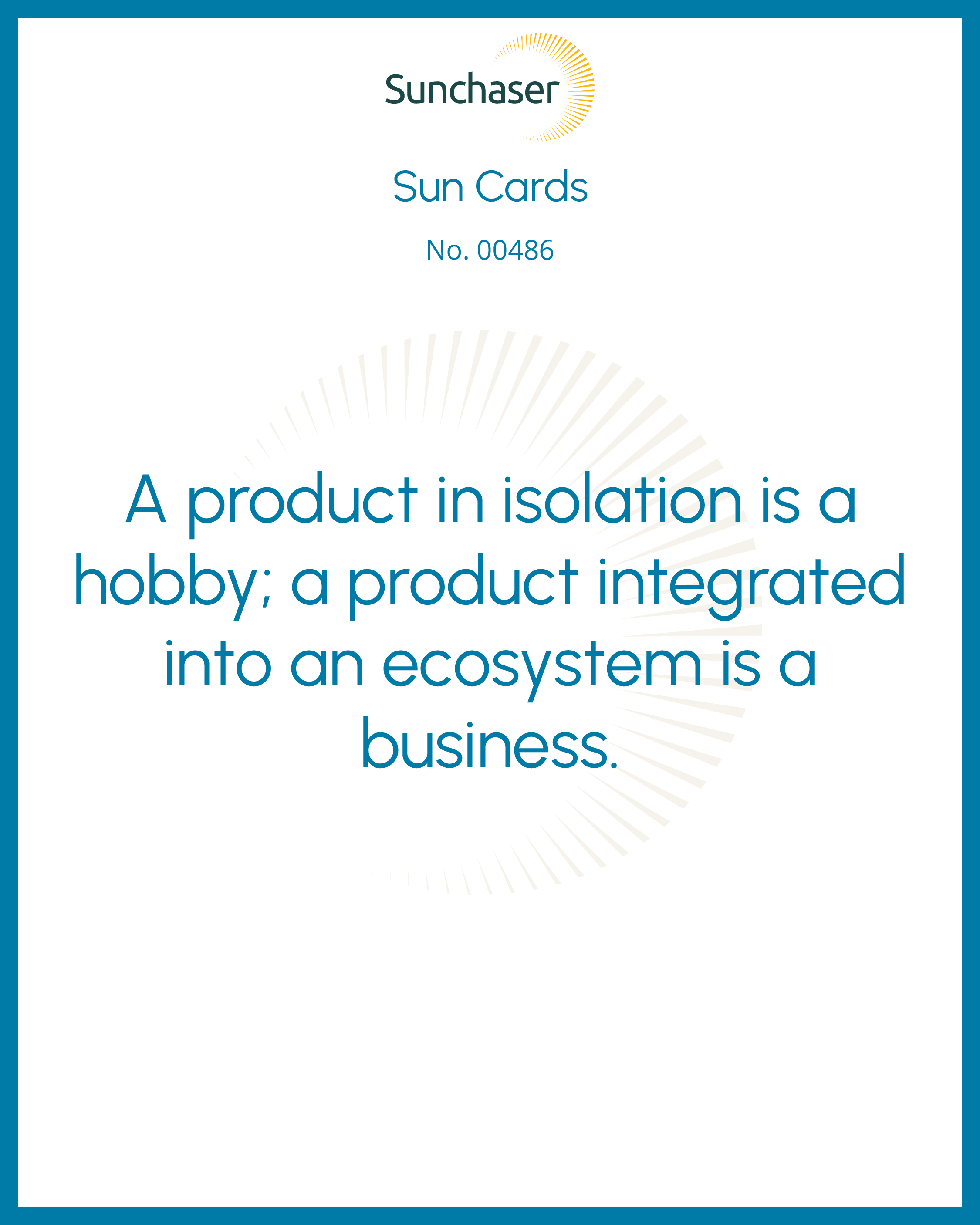 Sun Card #00486