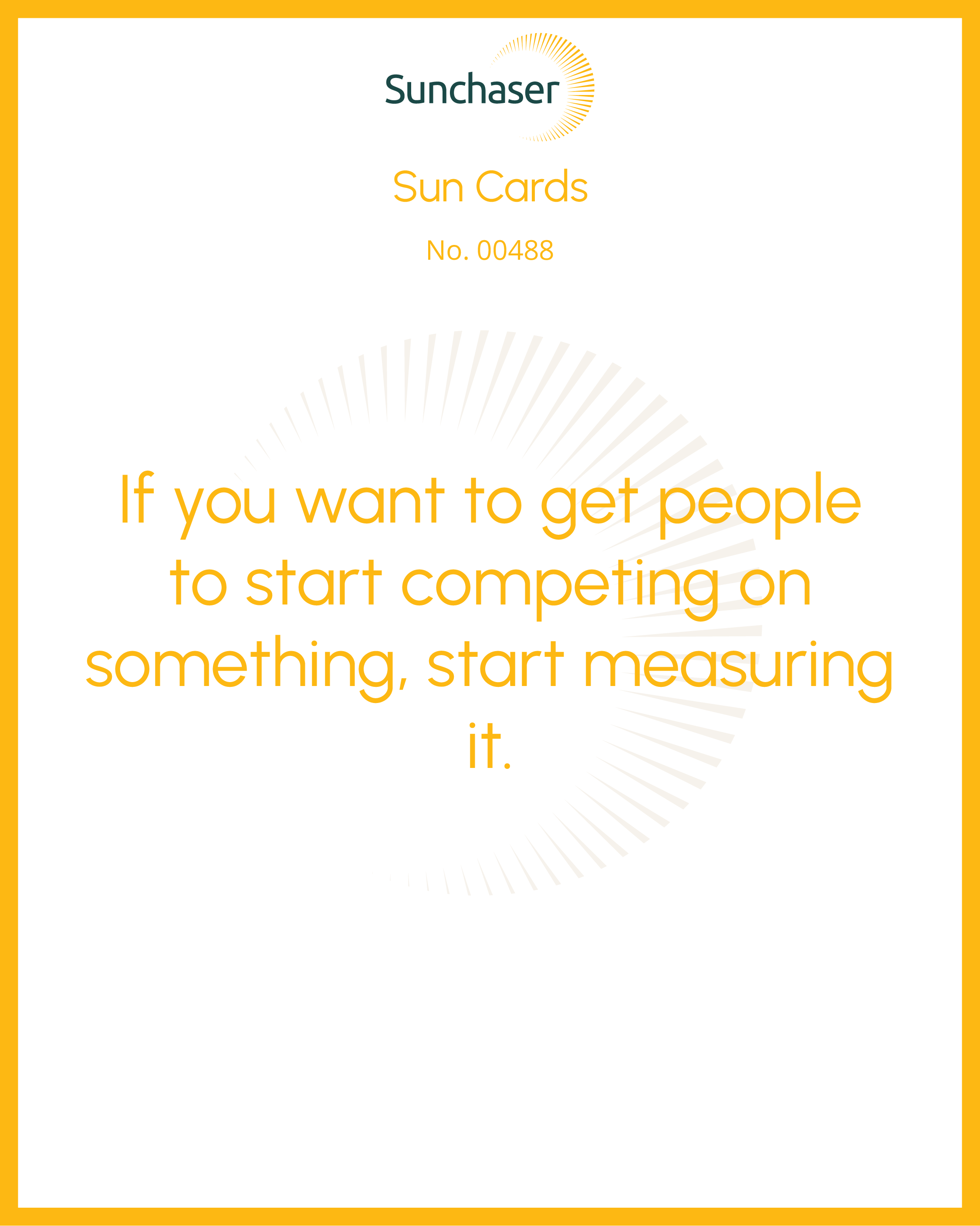 Sun Card #00488