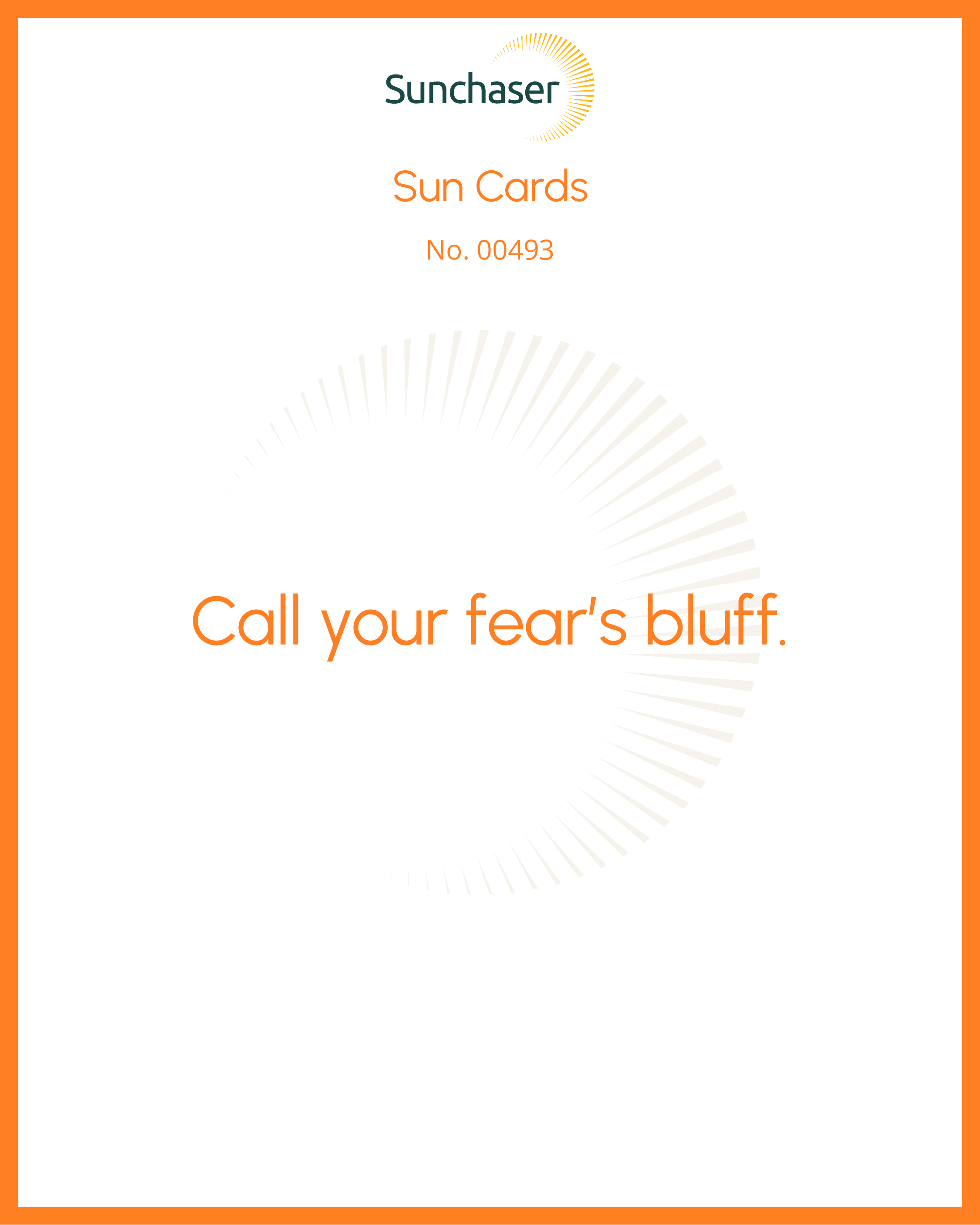 Sun Card #00493