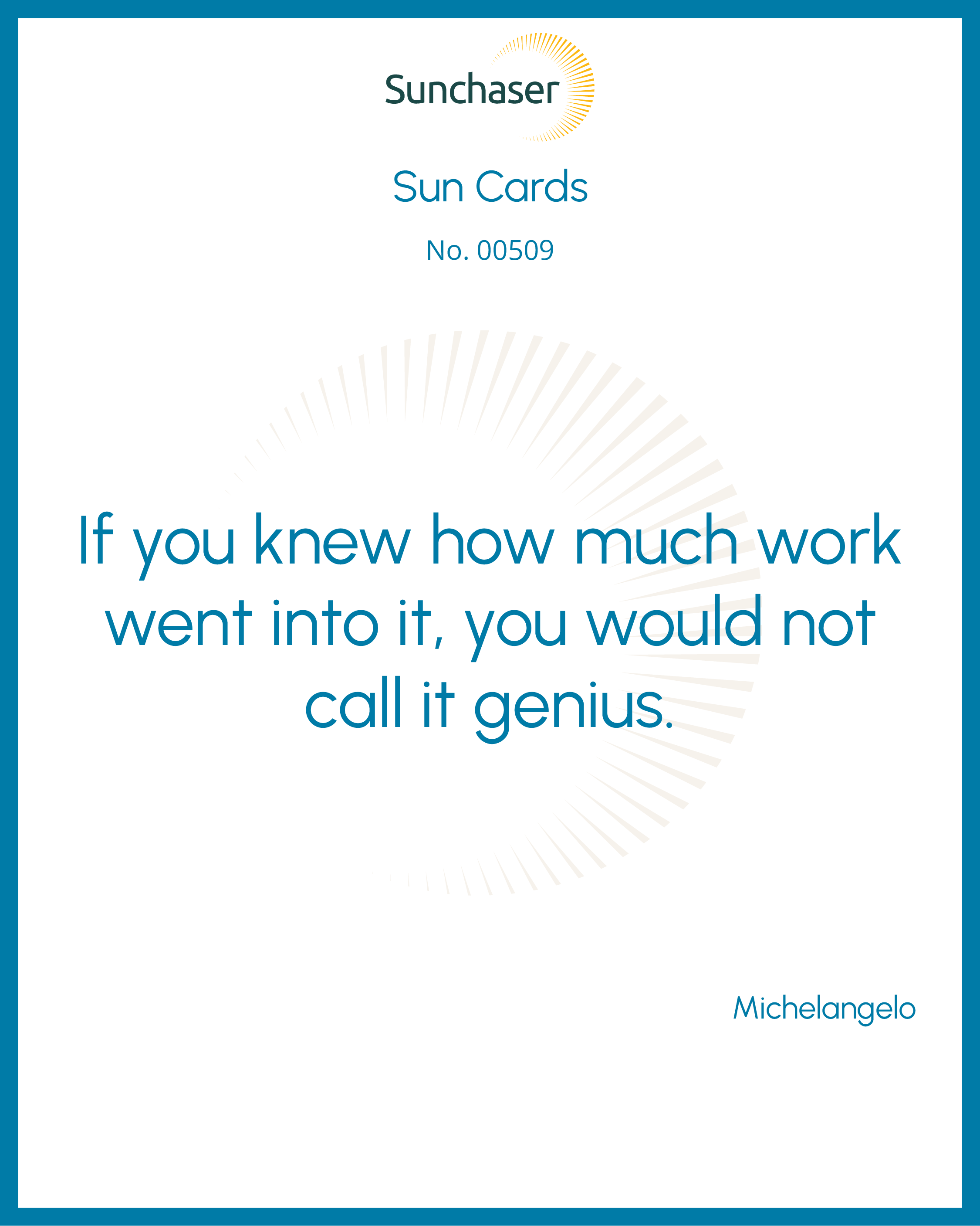 Sun Card #00509