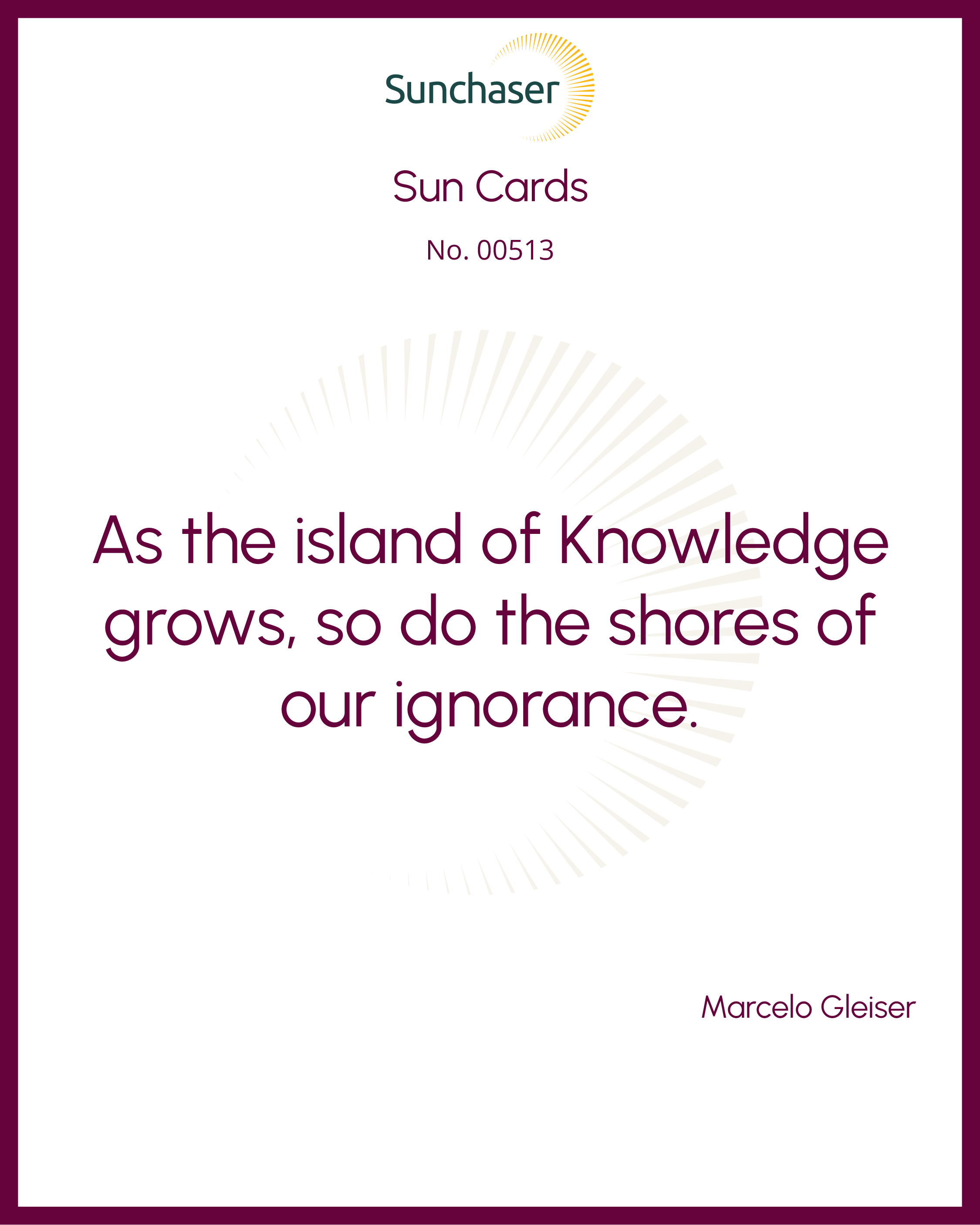 Sun Card #00513