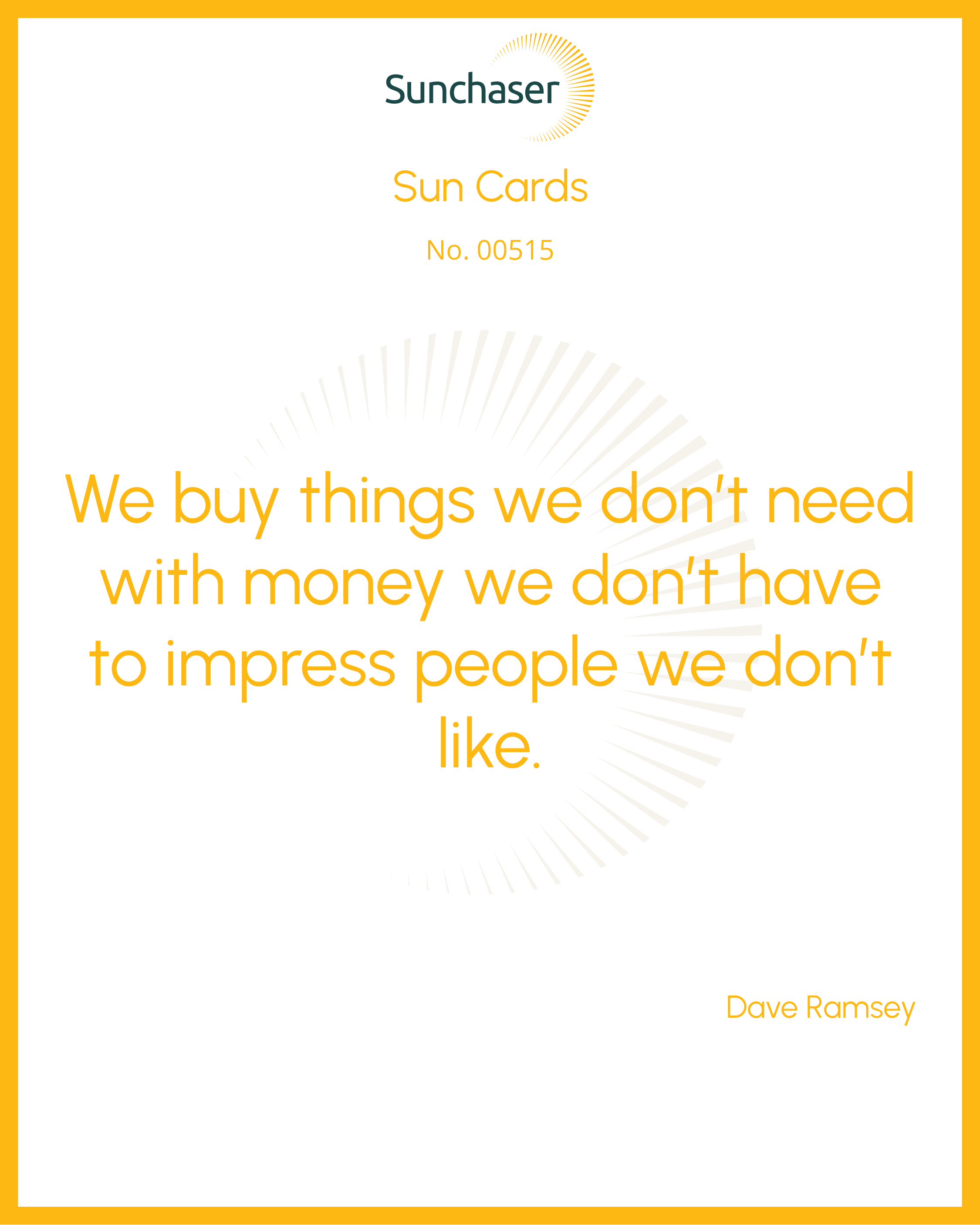 Sun Card #00515